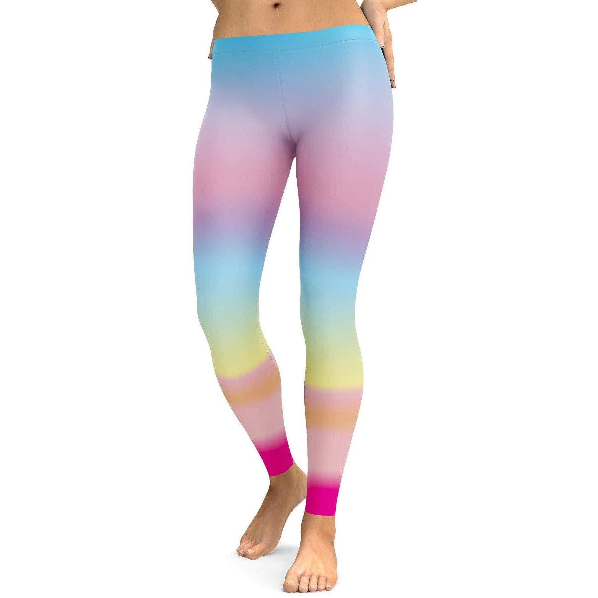 Pastel Rainbow Leggings | GearBunch Leggings