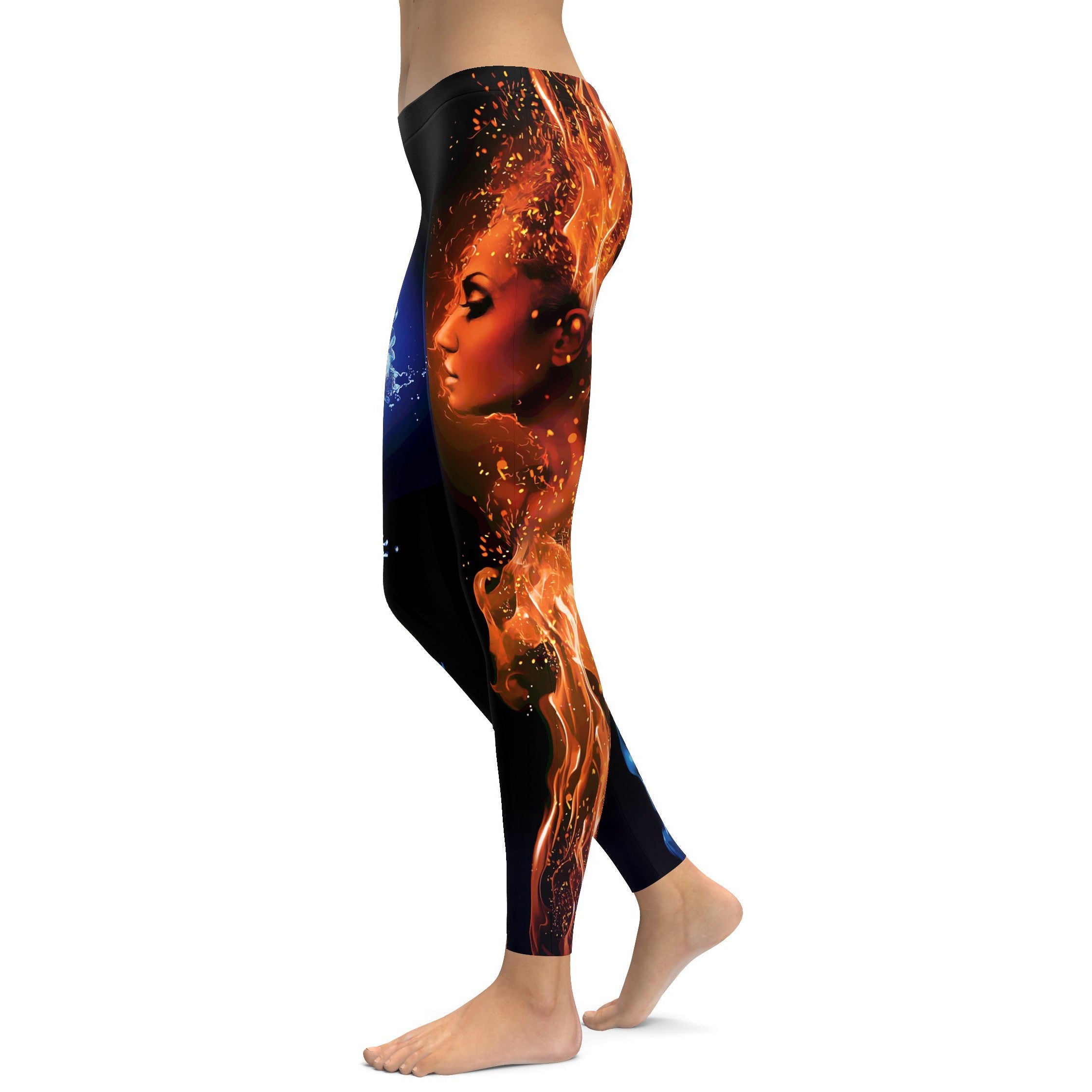 Waterboy & Firegirl Leggings - GearBunch Leggings / Yoga Pants