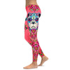 Sugar Skull Boxer Leggings - GearBunch 