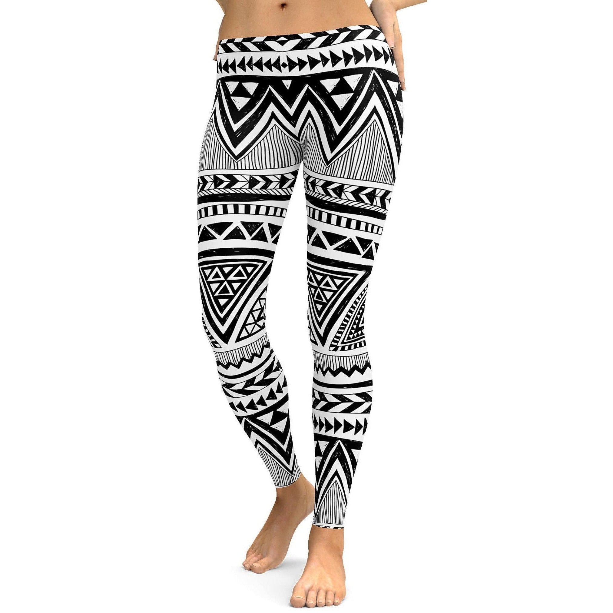 Aztec Pattern Leggings -