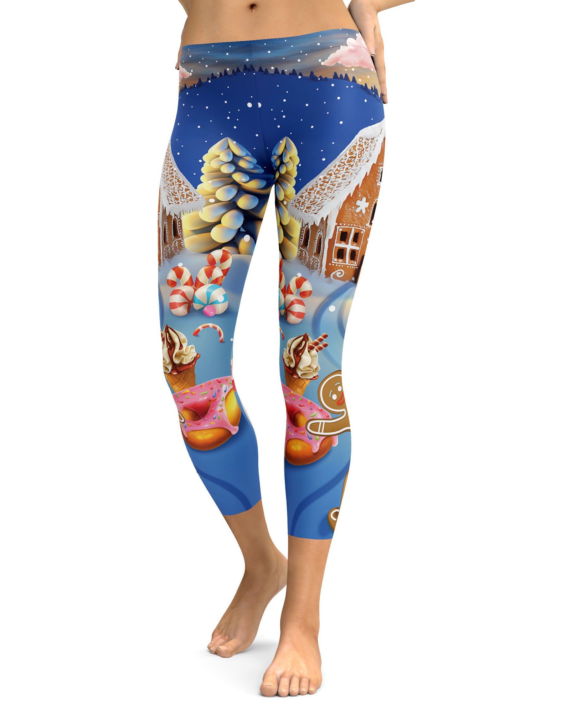 Gingerbread House Capris