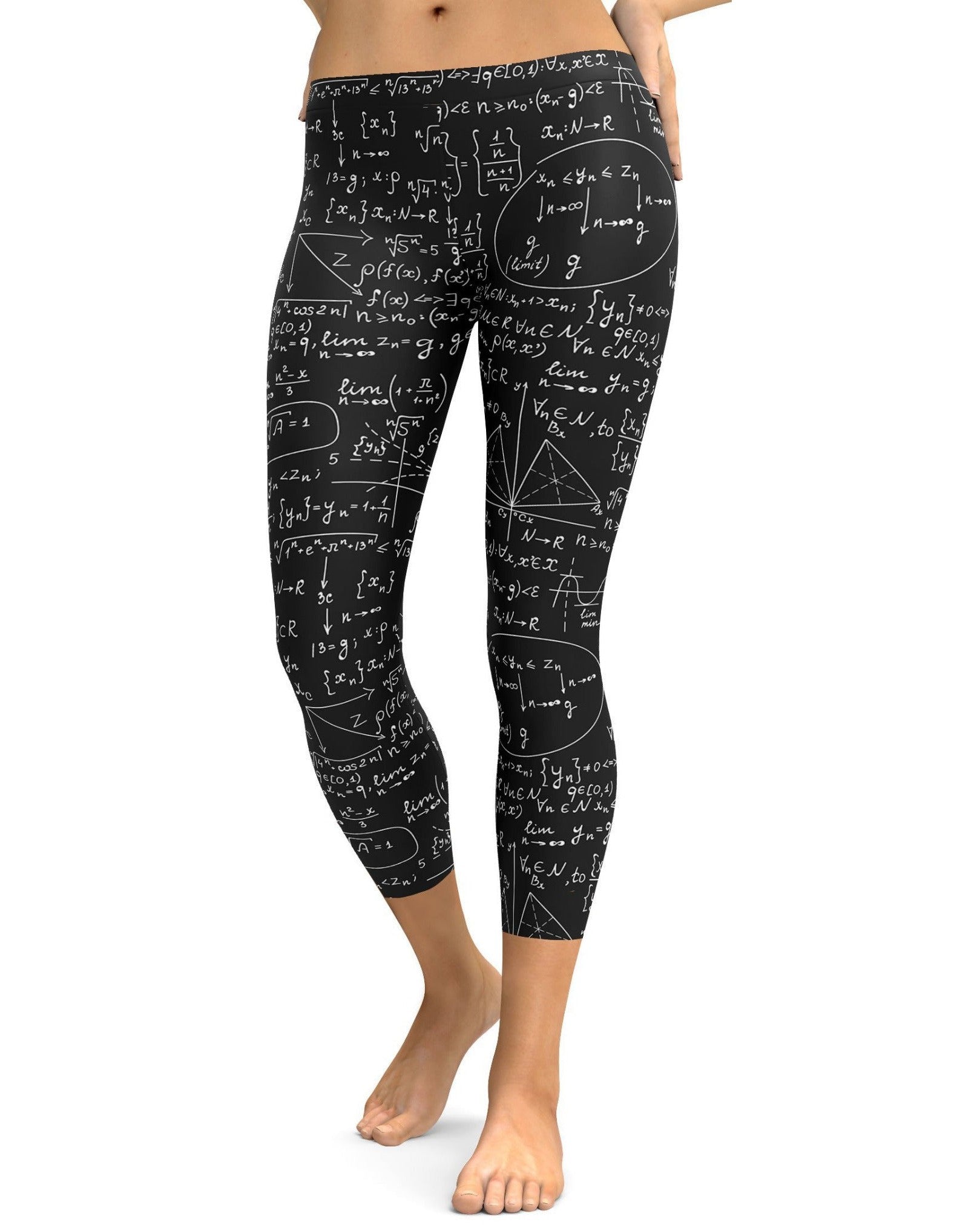 Math Capris - Gearbunch Leggings