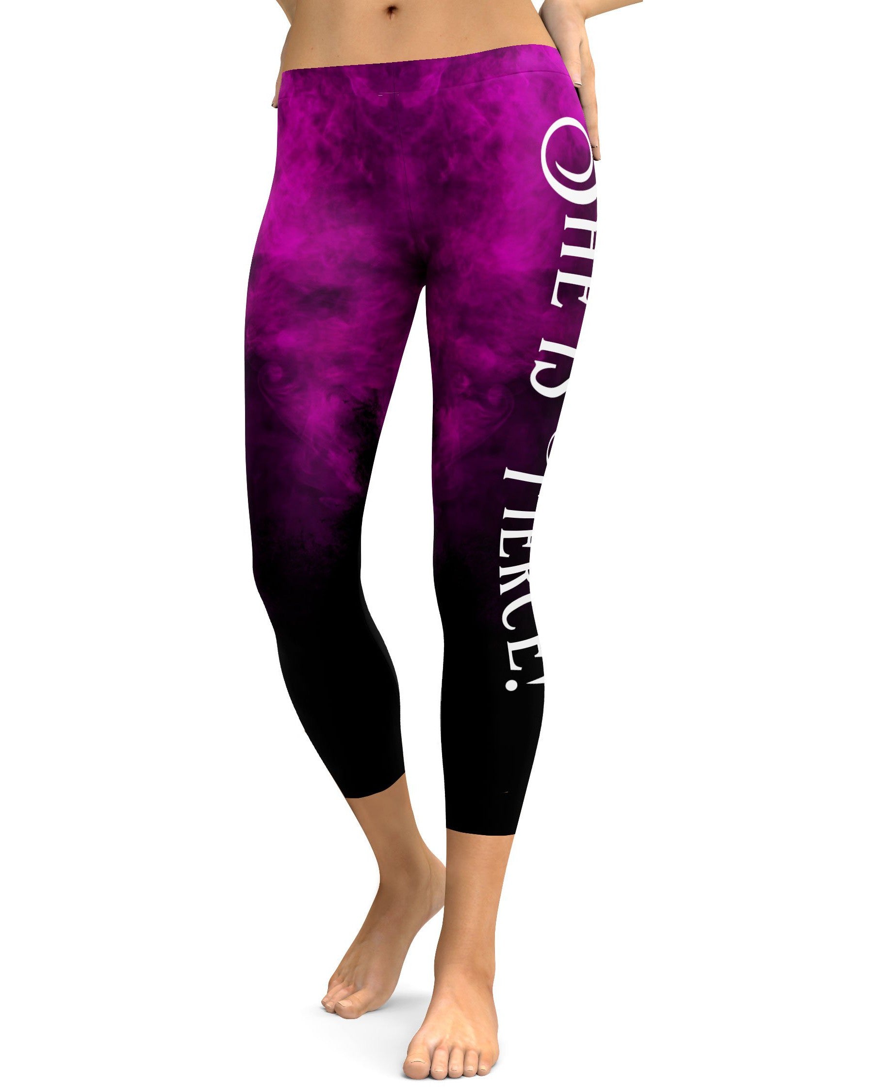 Though She Be But Little Capris - GearBunch Leggings / Yoga Pants