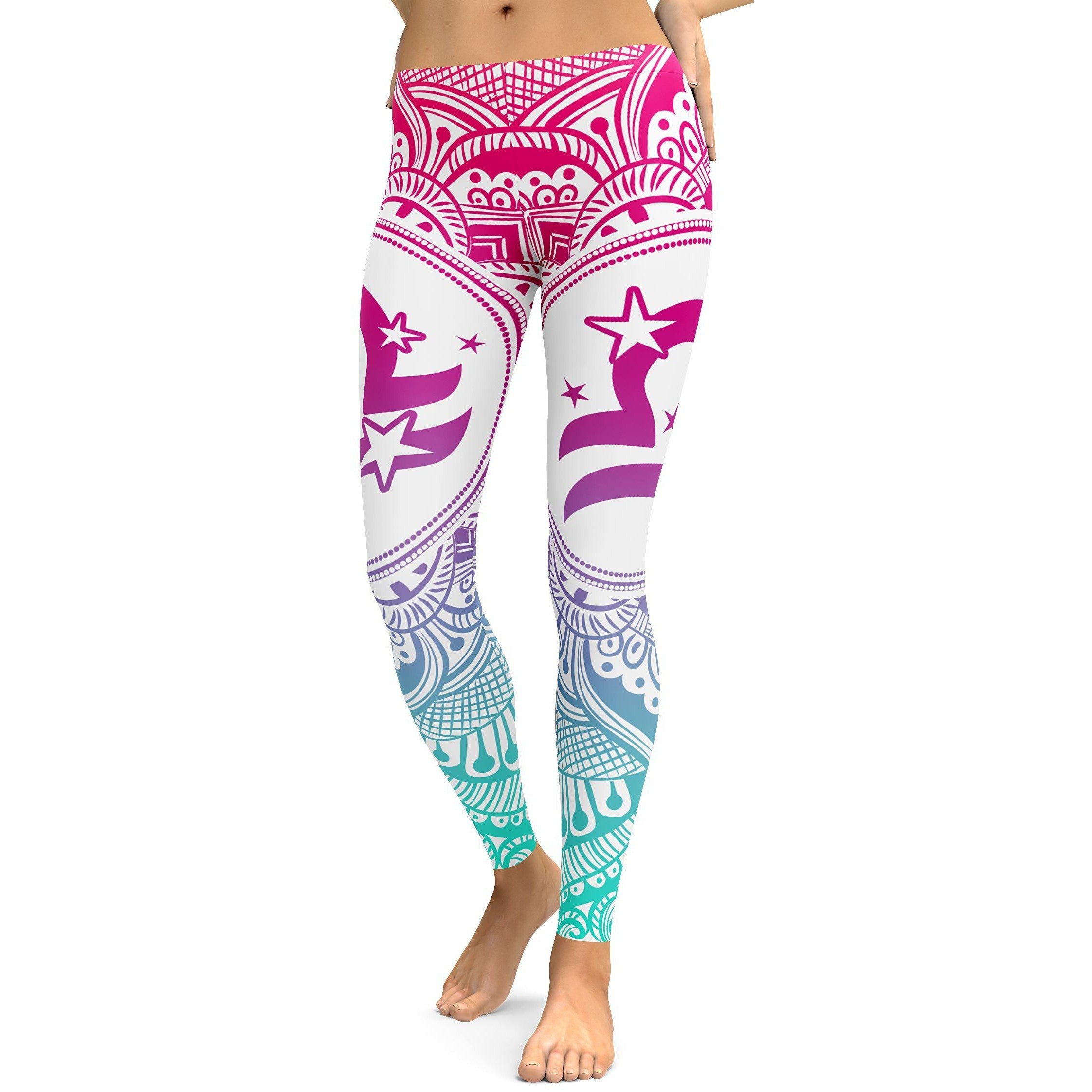 Bright Libra Leggings - GearBunch Leggings / Yoga Pants