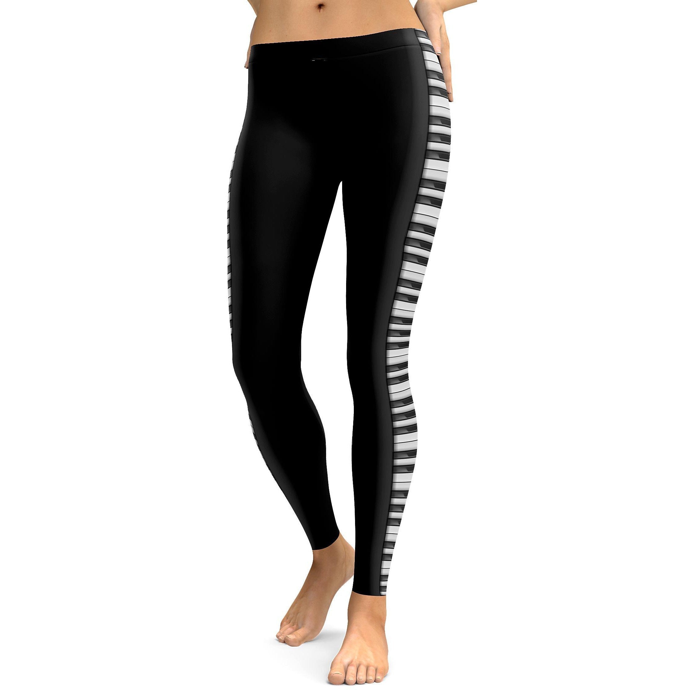 Piano Leggings - GearBunch Leggings / Yoga Pants