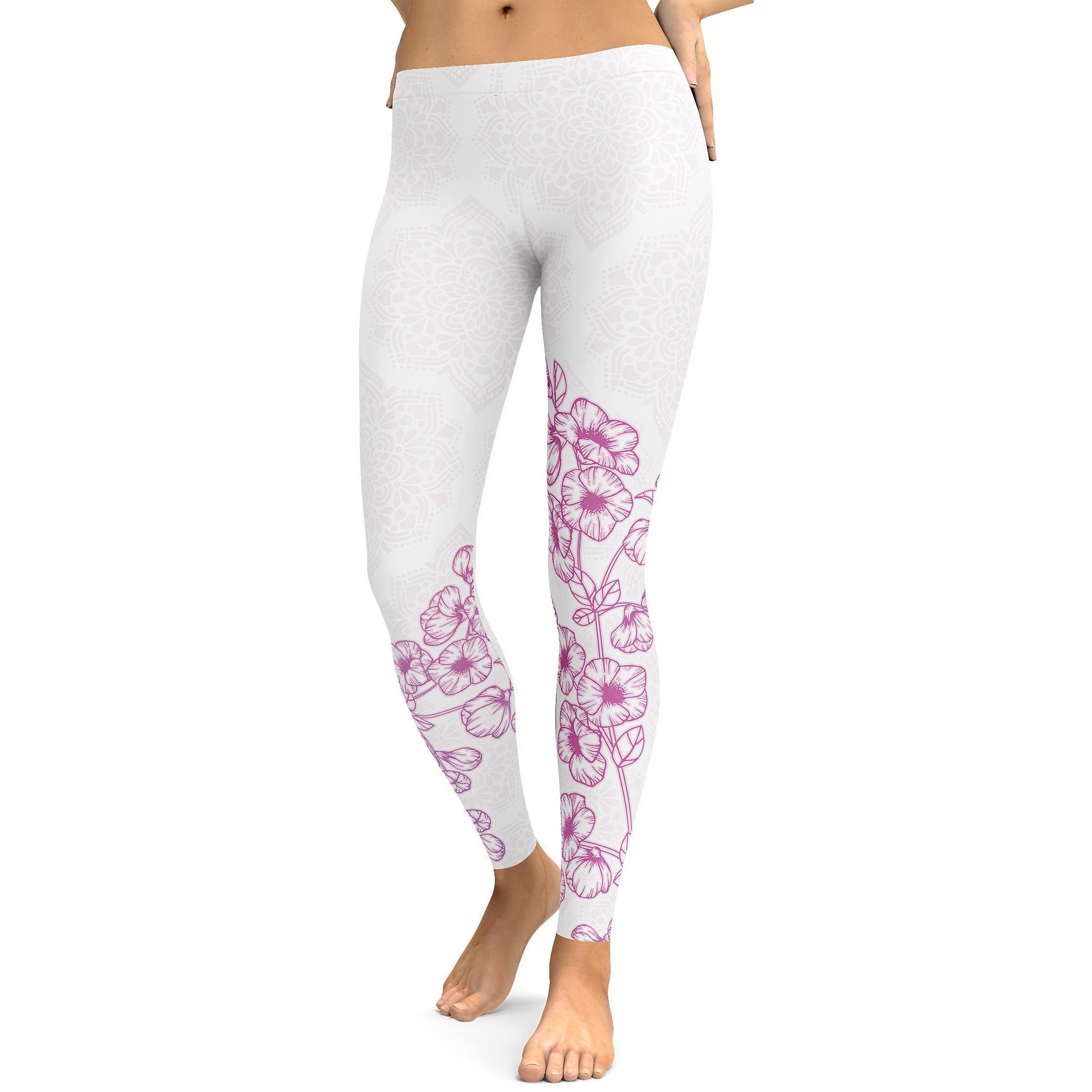 Pink Sakura Leggings