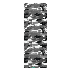 GearBunch Black & White Camo Yoga Mat