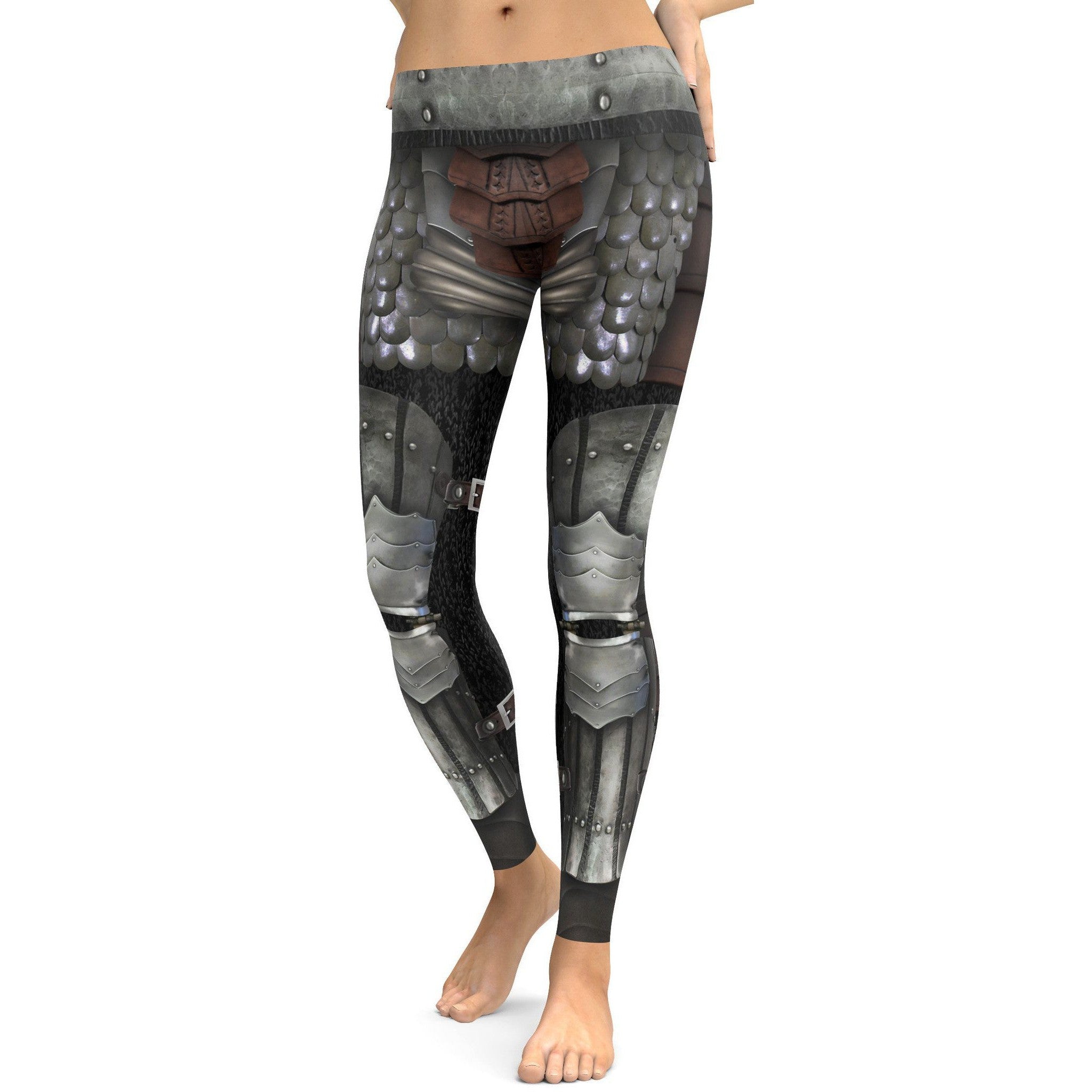 Paladin Warrior Leggings - GearBunch Leggings / Yoga Pants