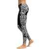 Biker Skull Leggings - GearBunch Leggings / Yoga Pants