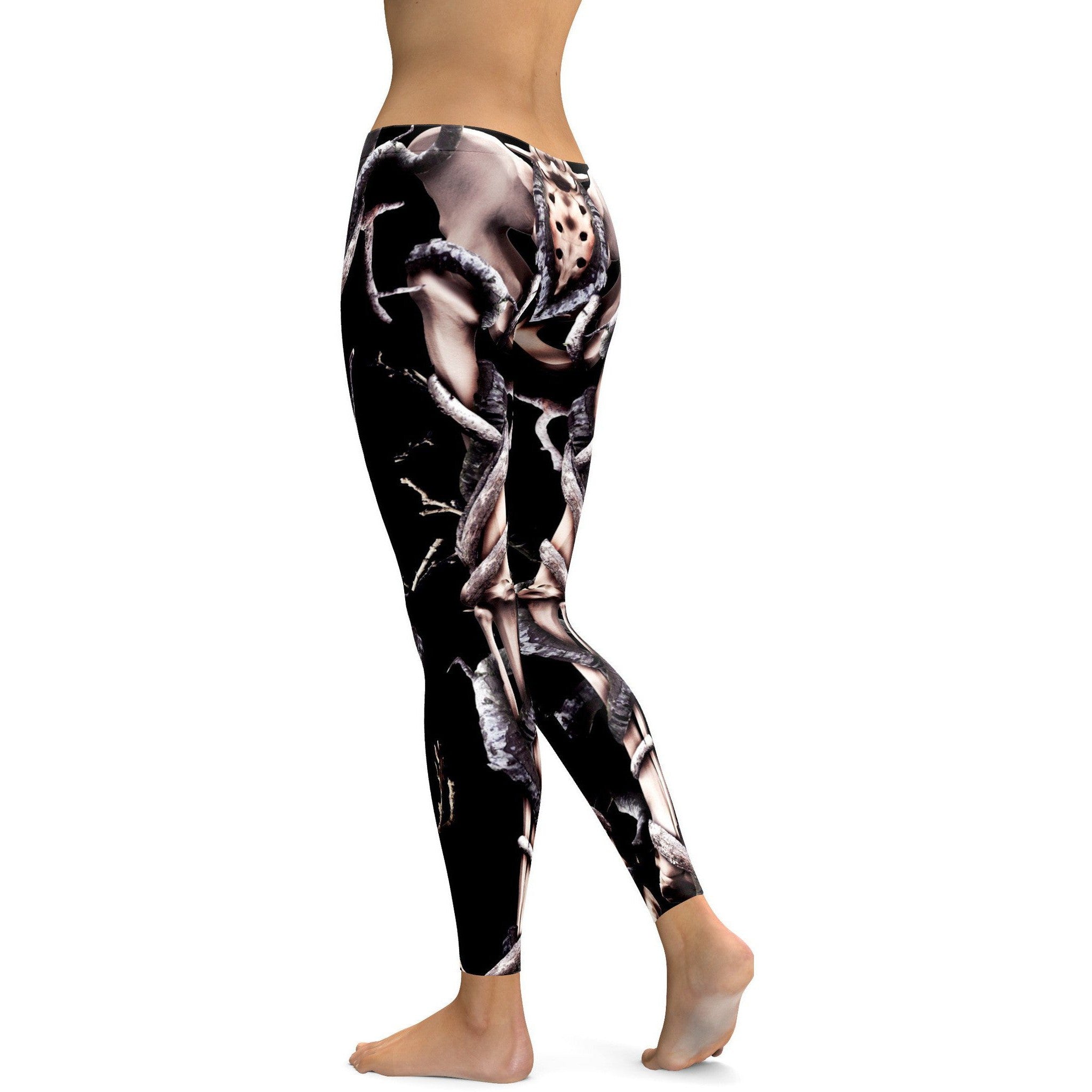 Organic Skeleton Leggings - GearBunch Leggings / Yoga Pants