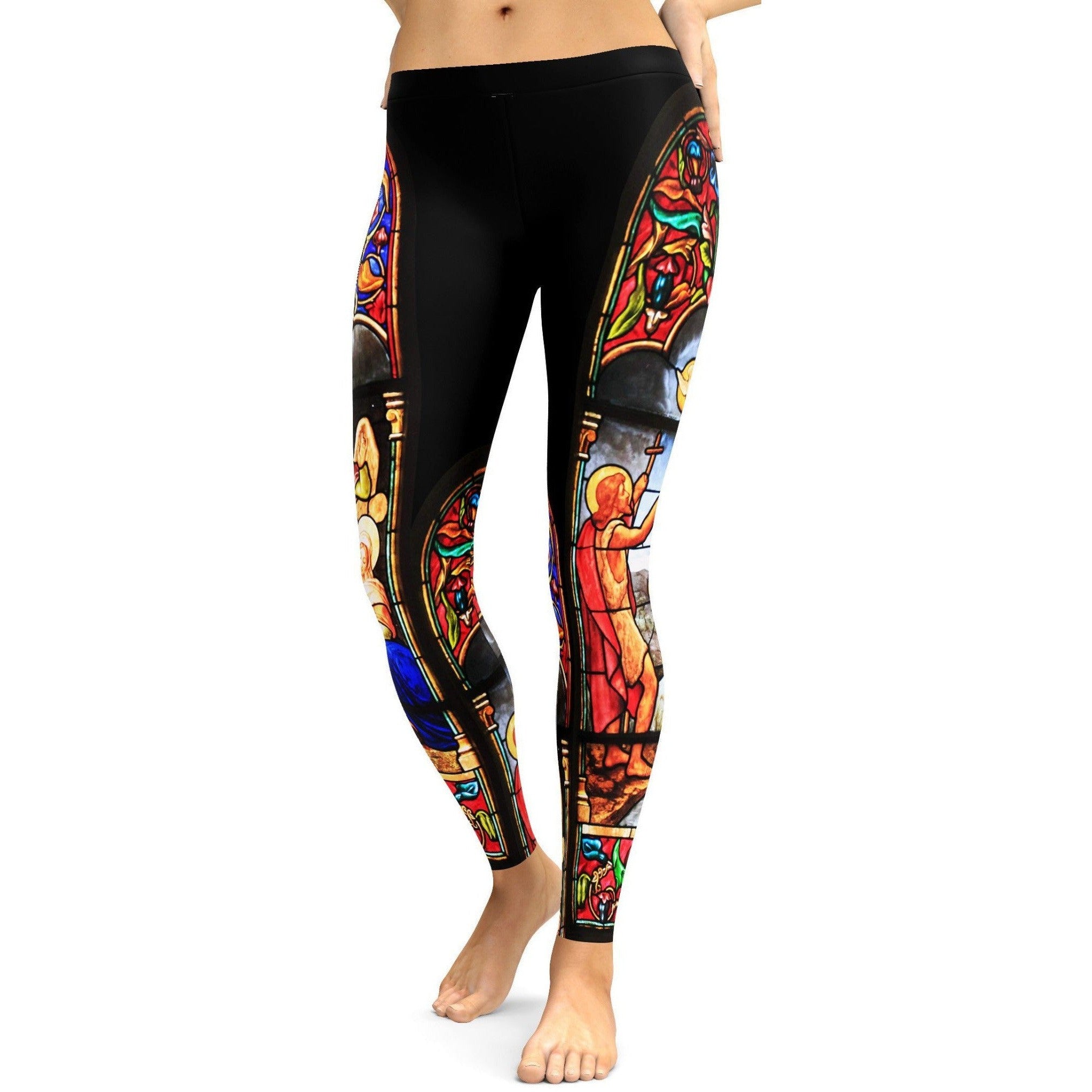 Christian Cathedral Leggings - GearBunch Leggings