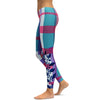 Pastel Color Block Leggings - GearBunch Leggings / Yoga Pants