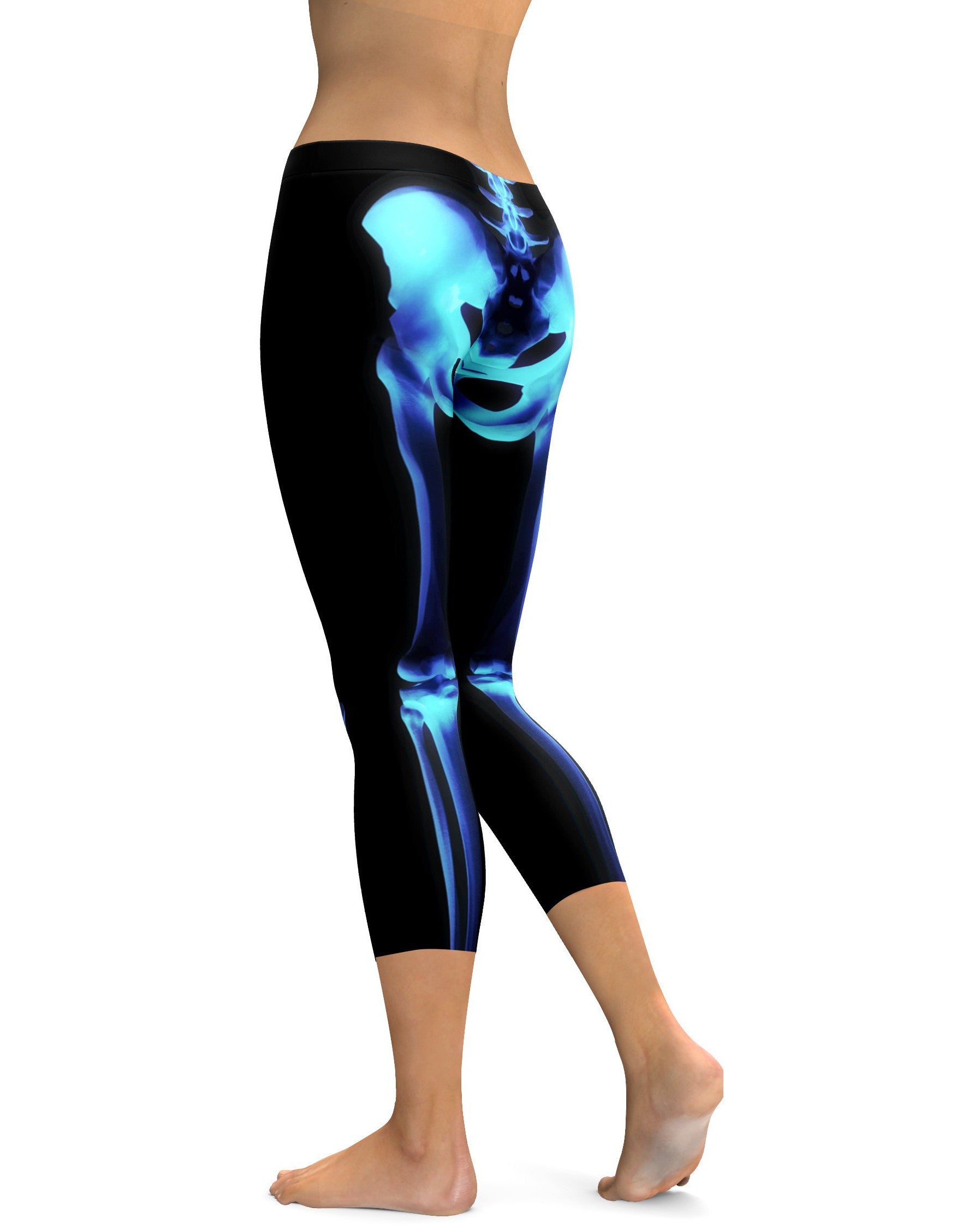 X-ray Skeleton Capris