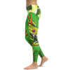 Green Tree Frog Leggings - GearBunch Leggings / Yoga Pants