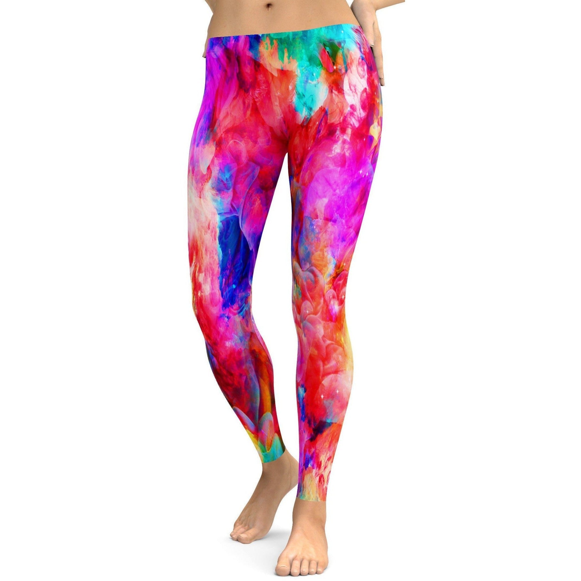 Color Splash Explosion Leggings - GearBunch Leggings