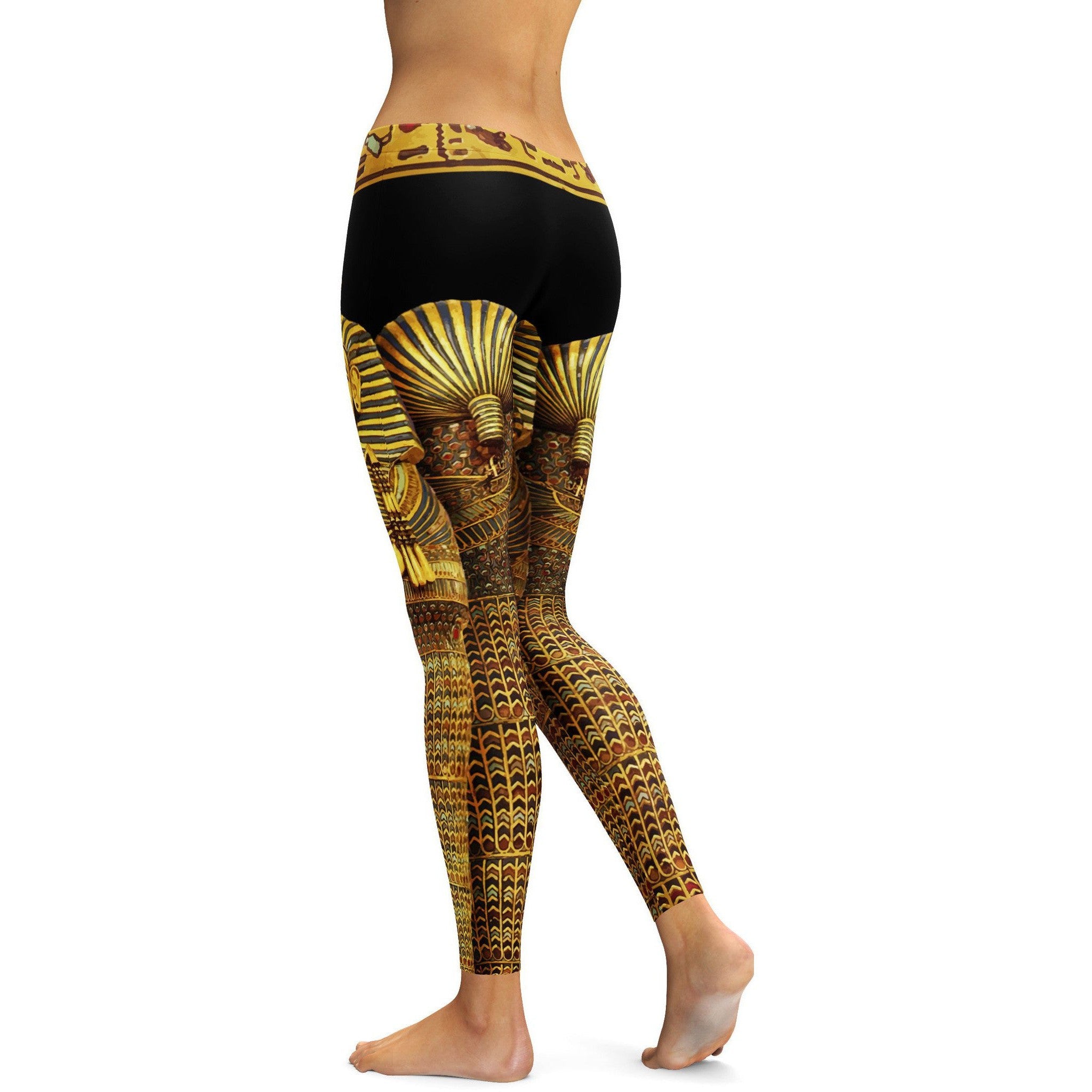 King Tut inspired Leggings - GearBunch Leggings / Yoga Pants