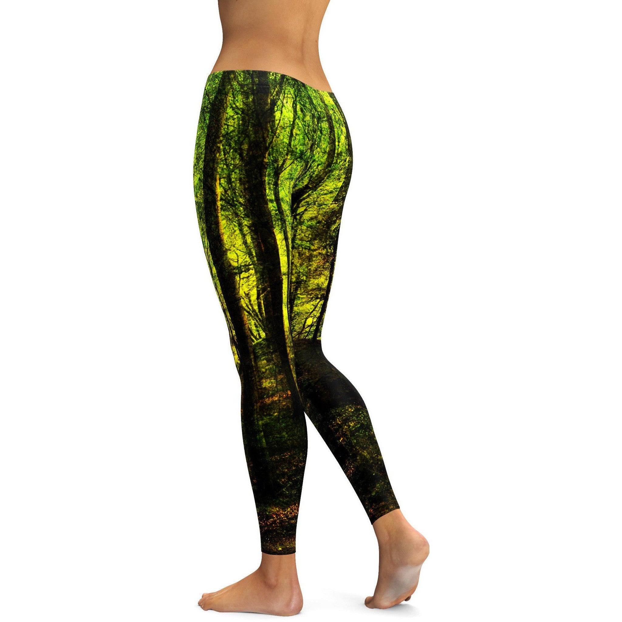 Wicked Forest Leggings - GearBunch Leggings / Yoga Pants