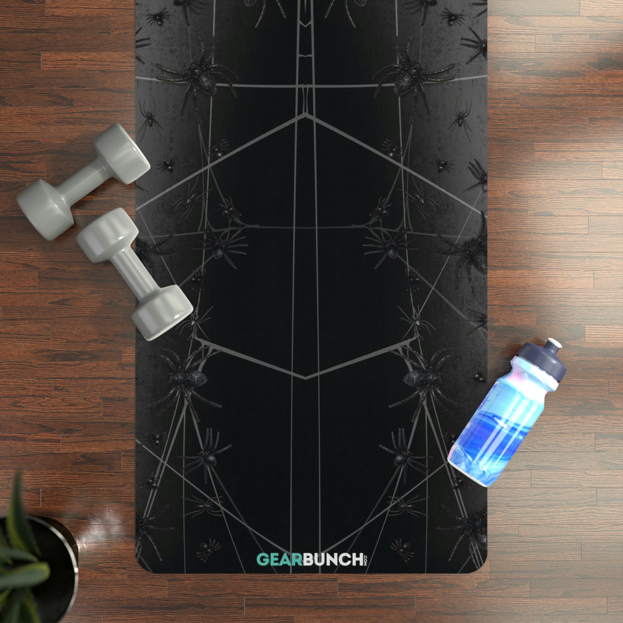 GearBunch Crawling Spiders Yoga Mat