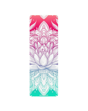 GearBunch Bright Lotus Yoga Mat