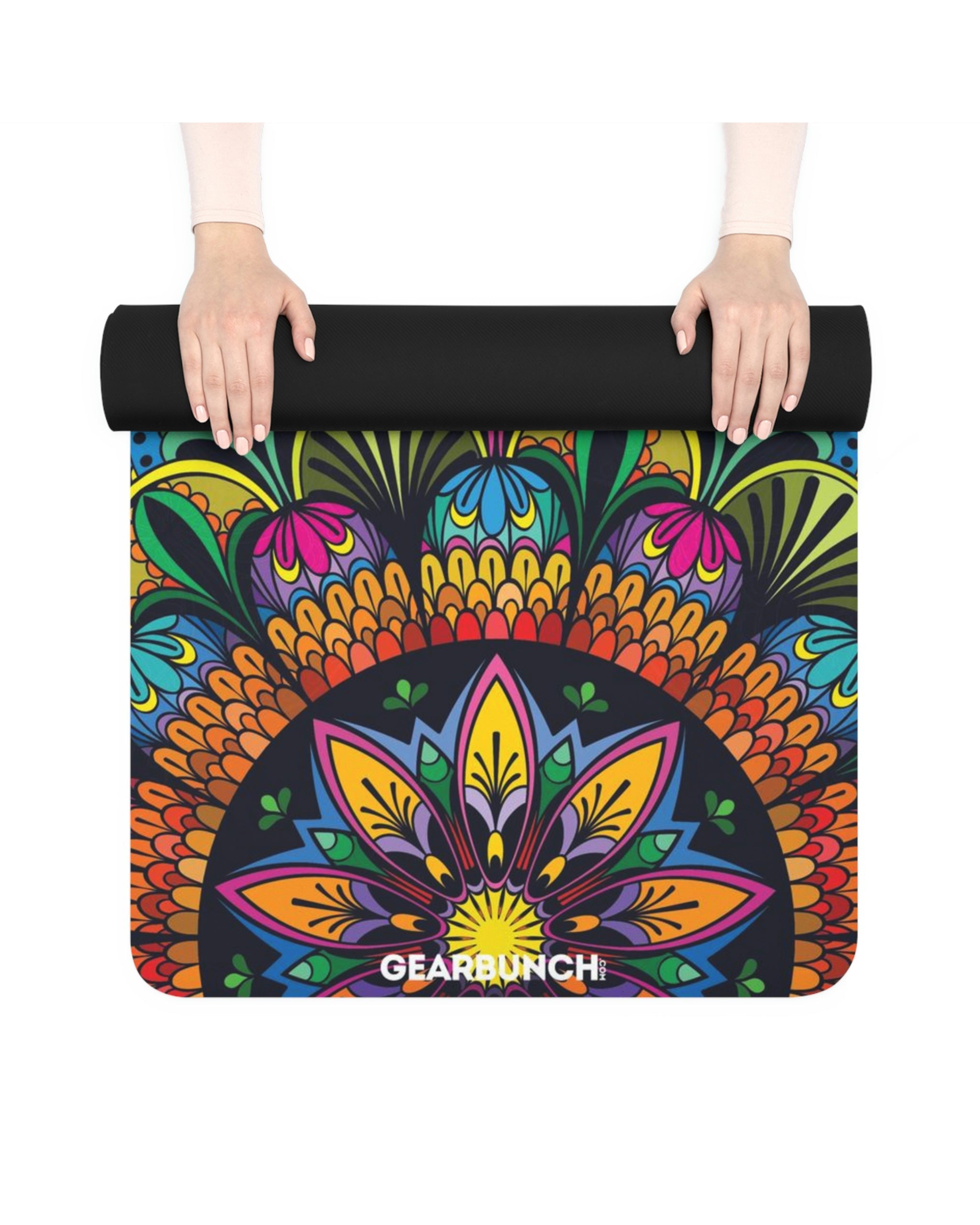 GearBunch Colorful Mandala Yoga Mat