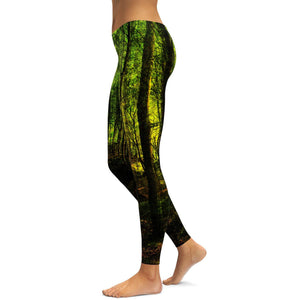 Wicked Forest Leggings - GearBunch Leggings / Yoga Pants