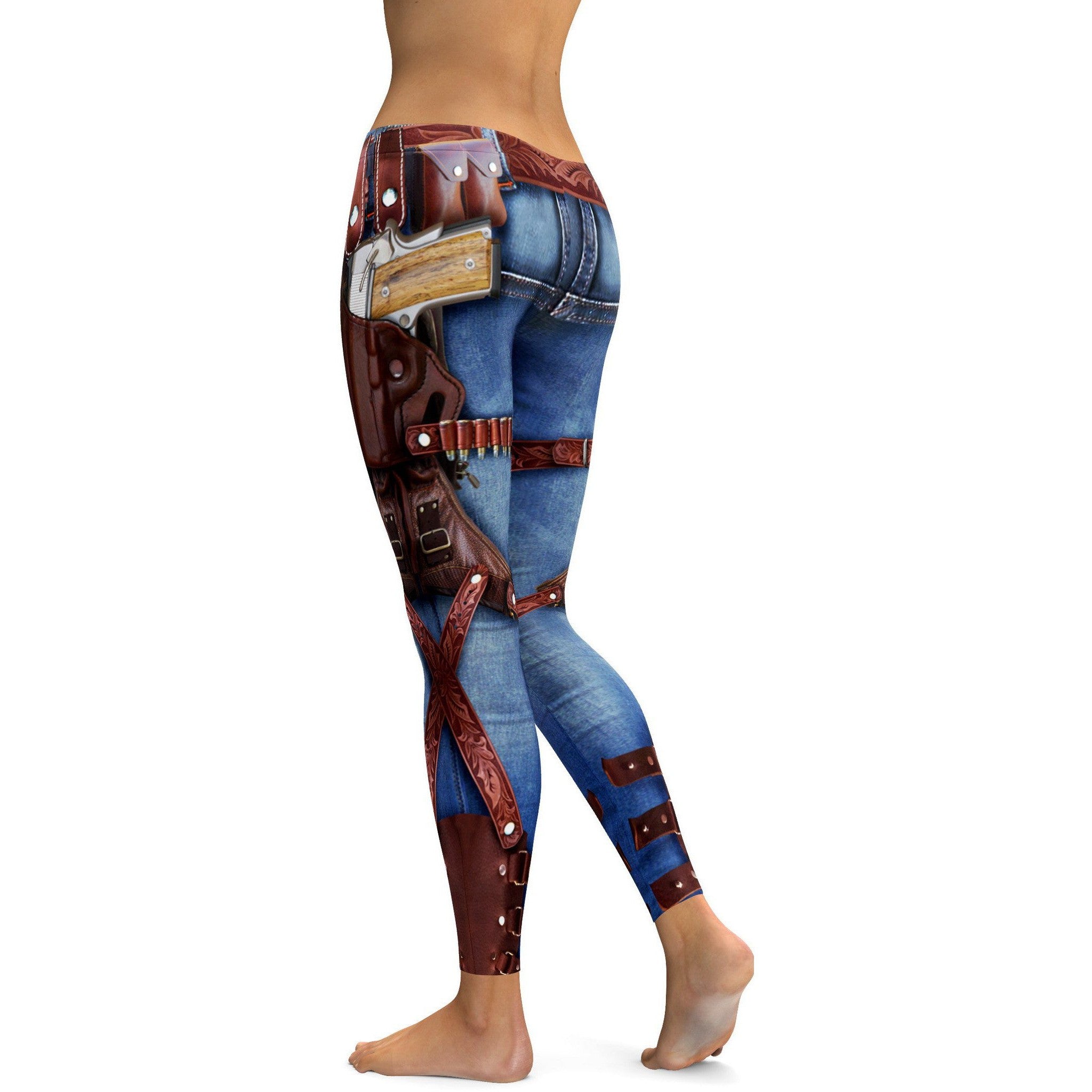 Gun Holster Hunting Leggings GearBunch