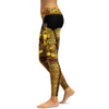 King Tut inspired Leggings - GearBunch Leggings / Yoga Pants