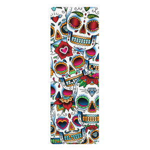 GearBunch Sugar Skull Colorful Dead  Yoga Mat