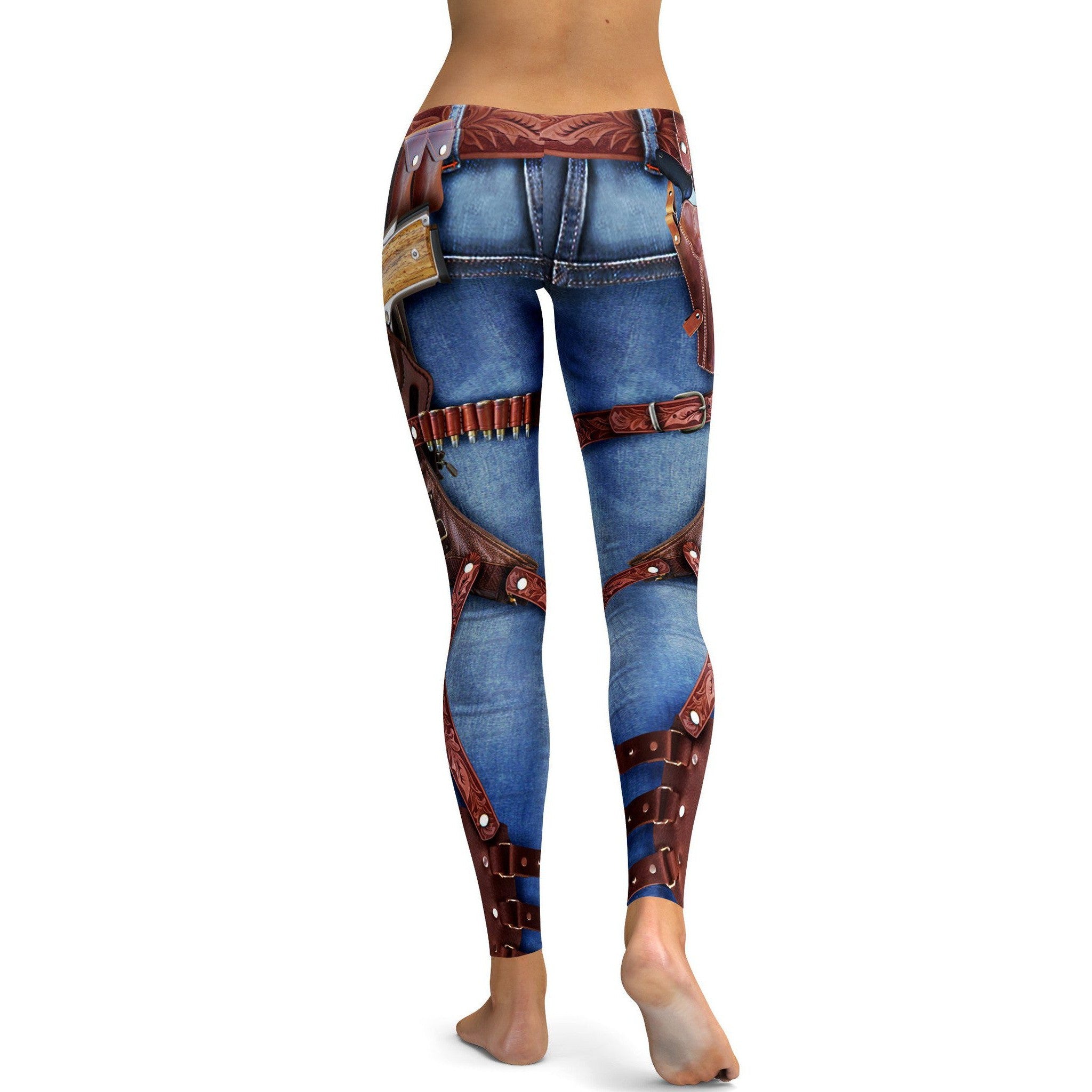 Gun Holster Hunting Leggings - GearBunch Leggings / Yoga Pants