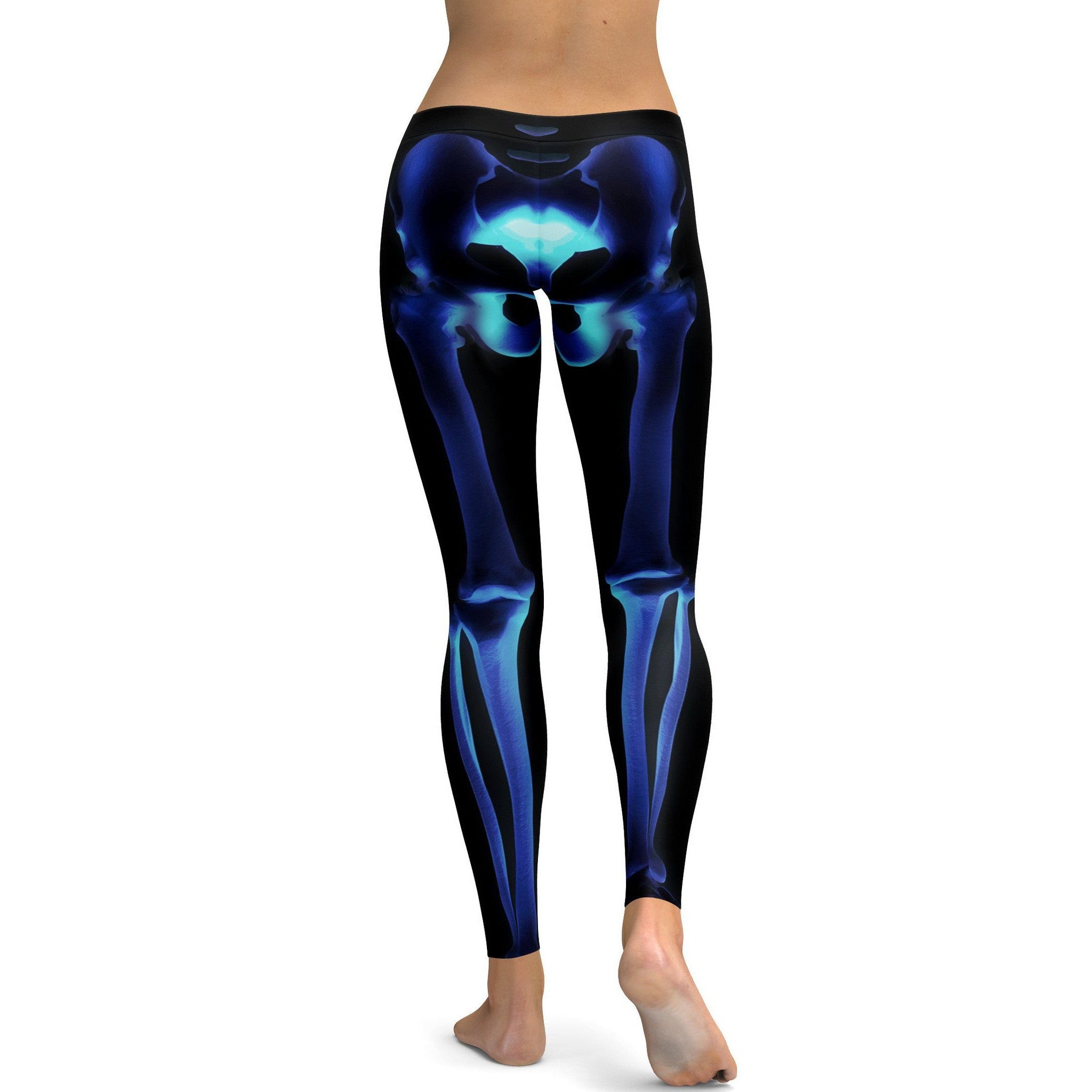X-ray Skeleton Leggings - GearBunch Leggings / Yoga Pants