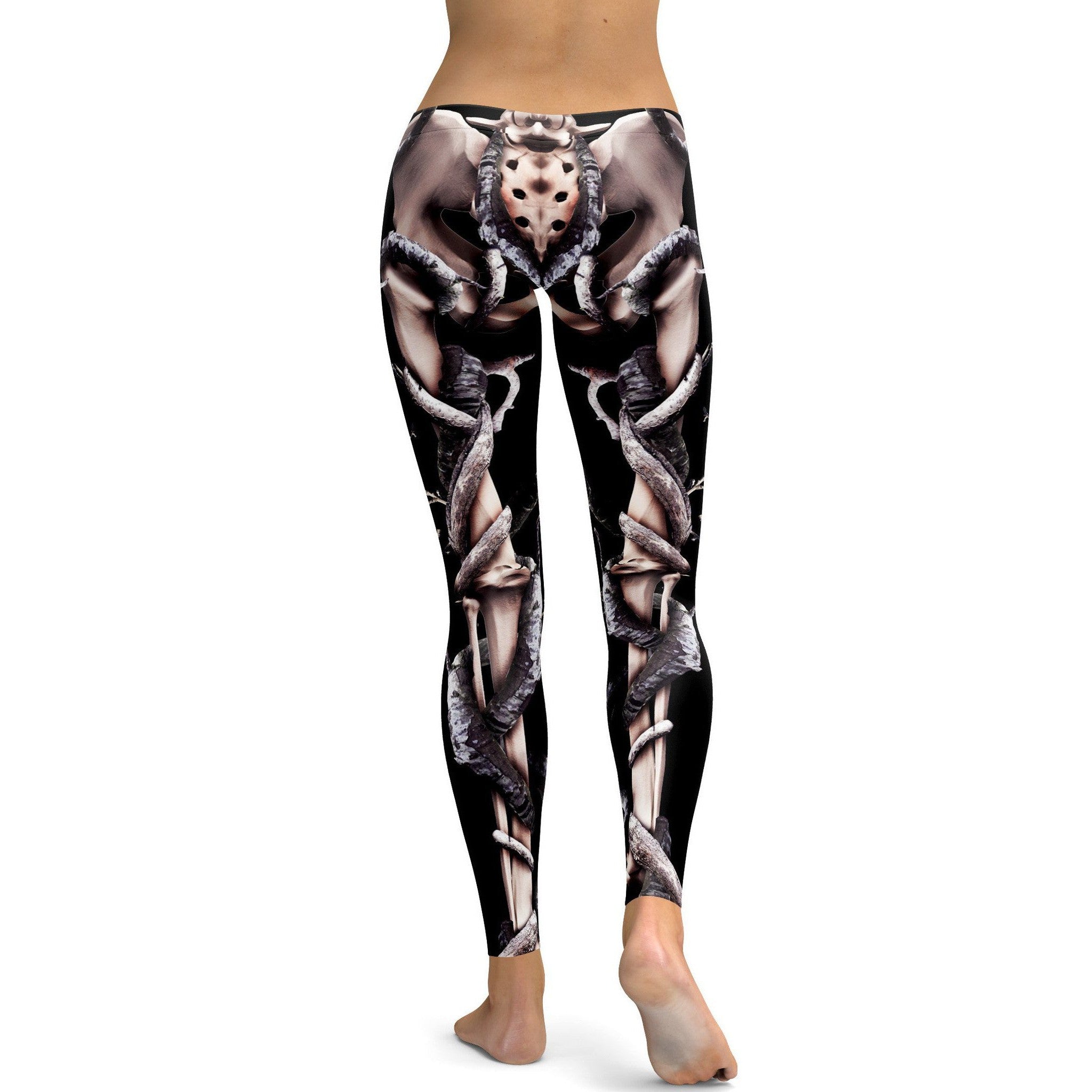 Organic Skeleton Leggings - GearBunch Leggings / Yoga Pants