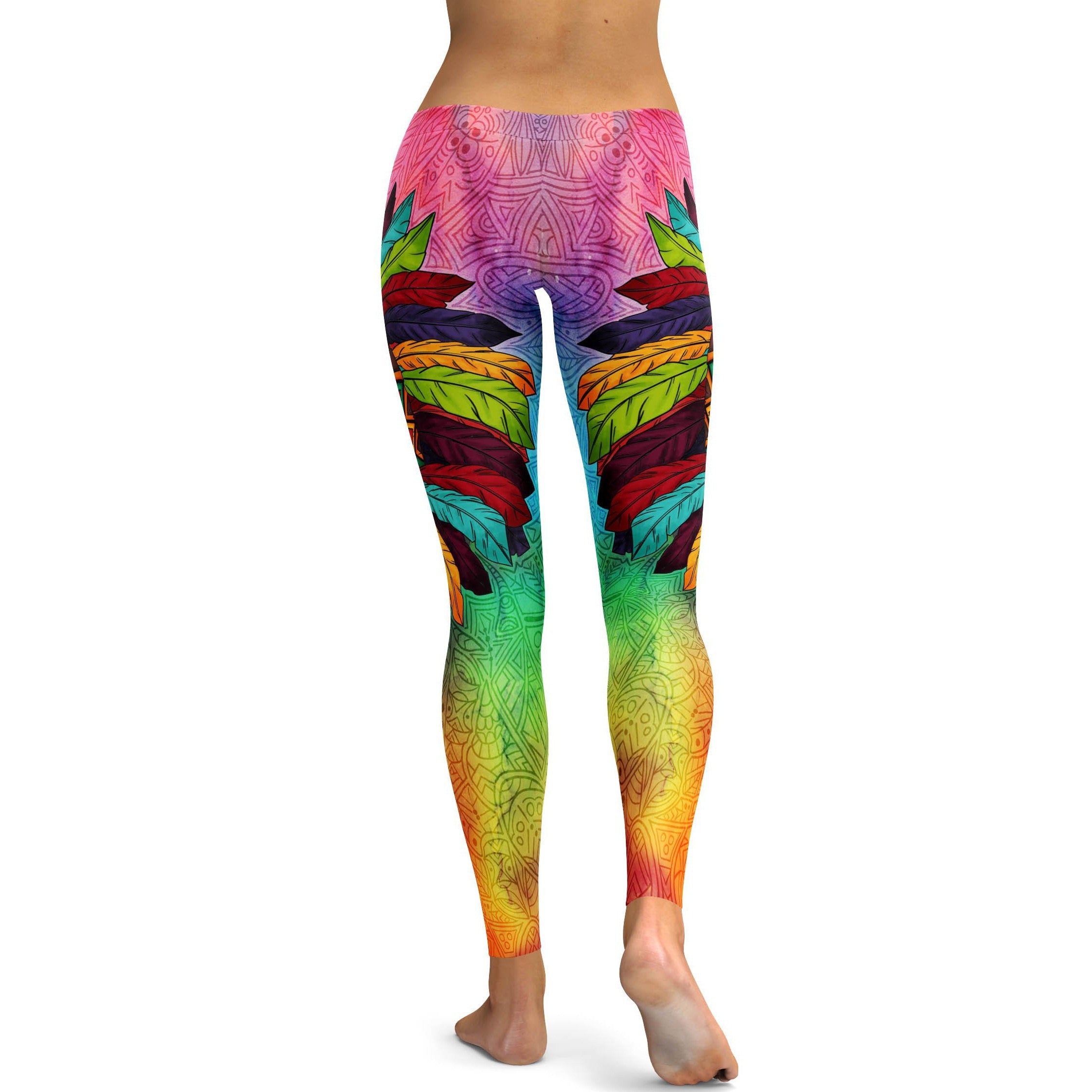 Native American Sugar Skull Leggings