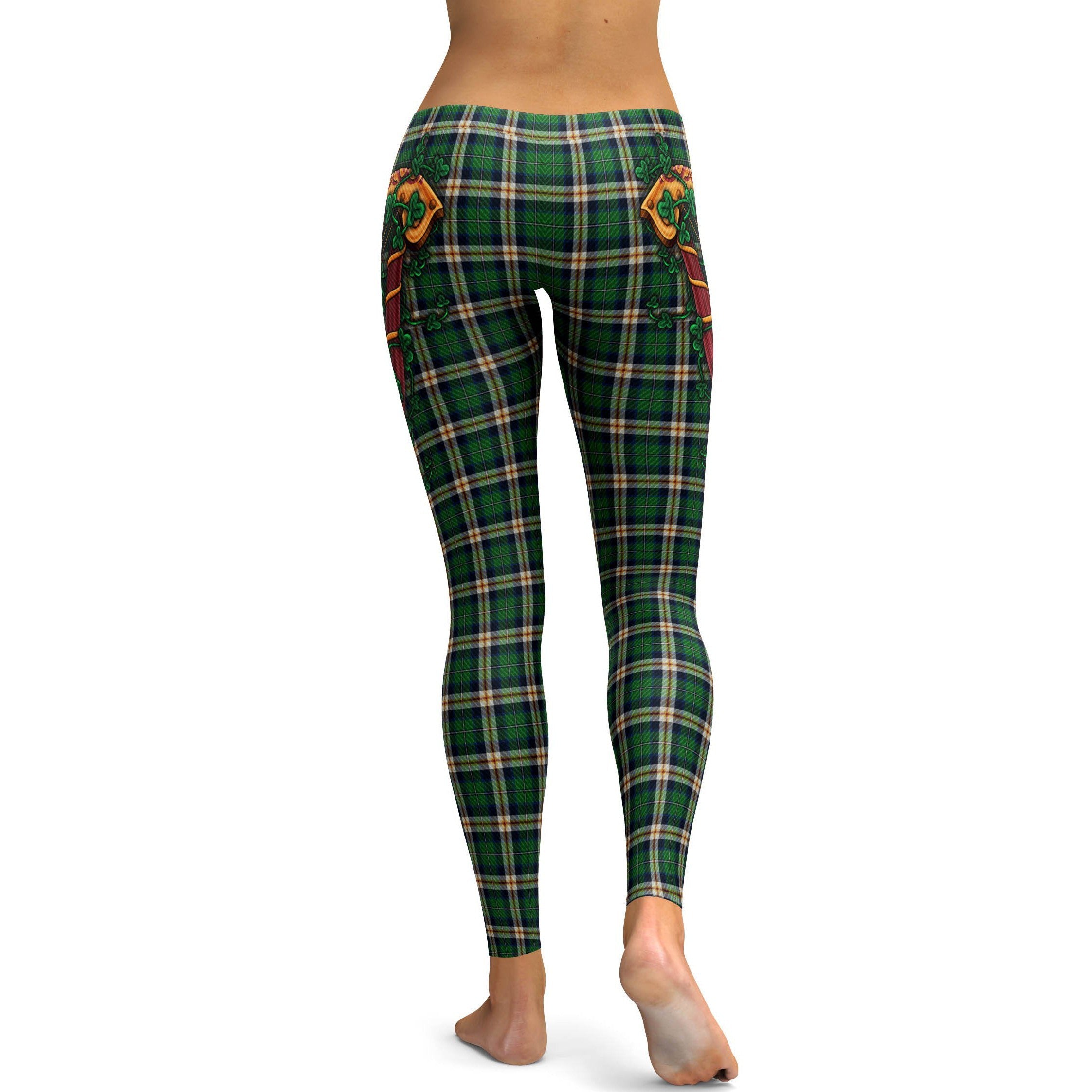 Celtic Harp Leggings - GearBunch Leggings / Yoga Pants