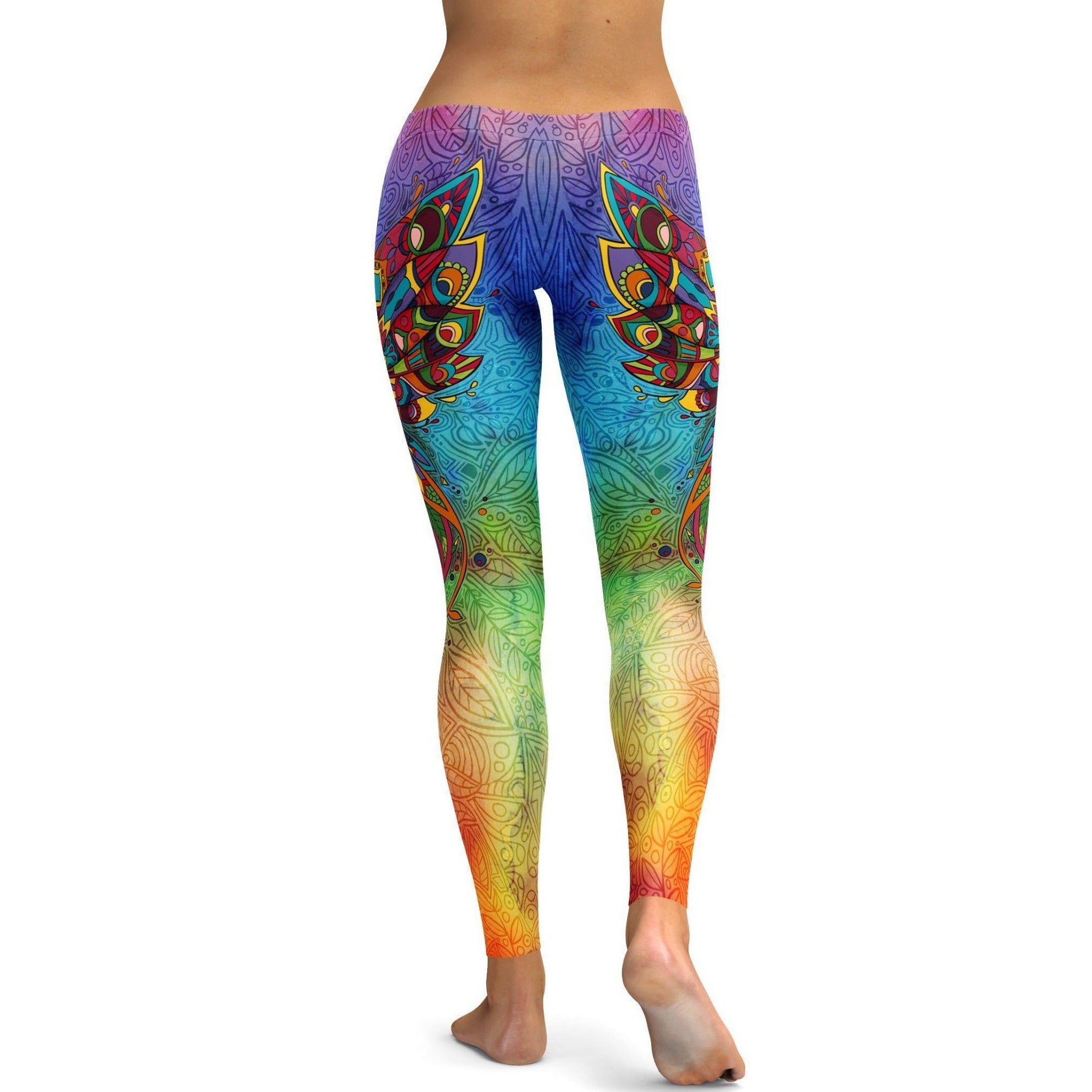 GearBunch - Ornamental Hummingbird Leggings