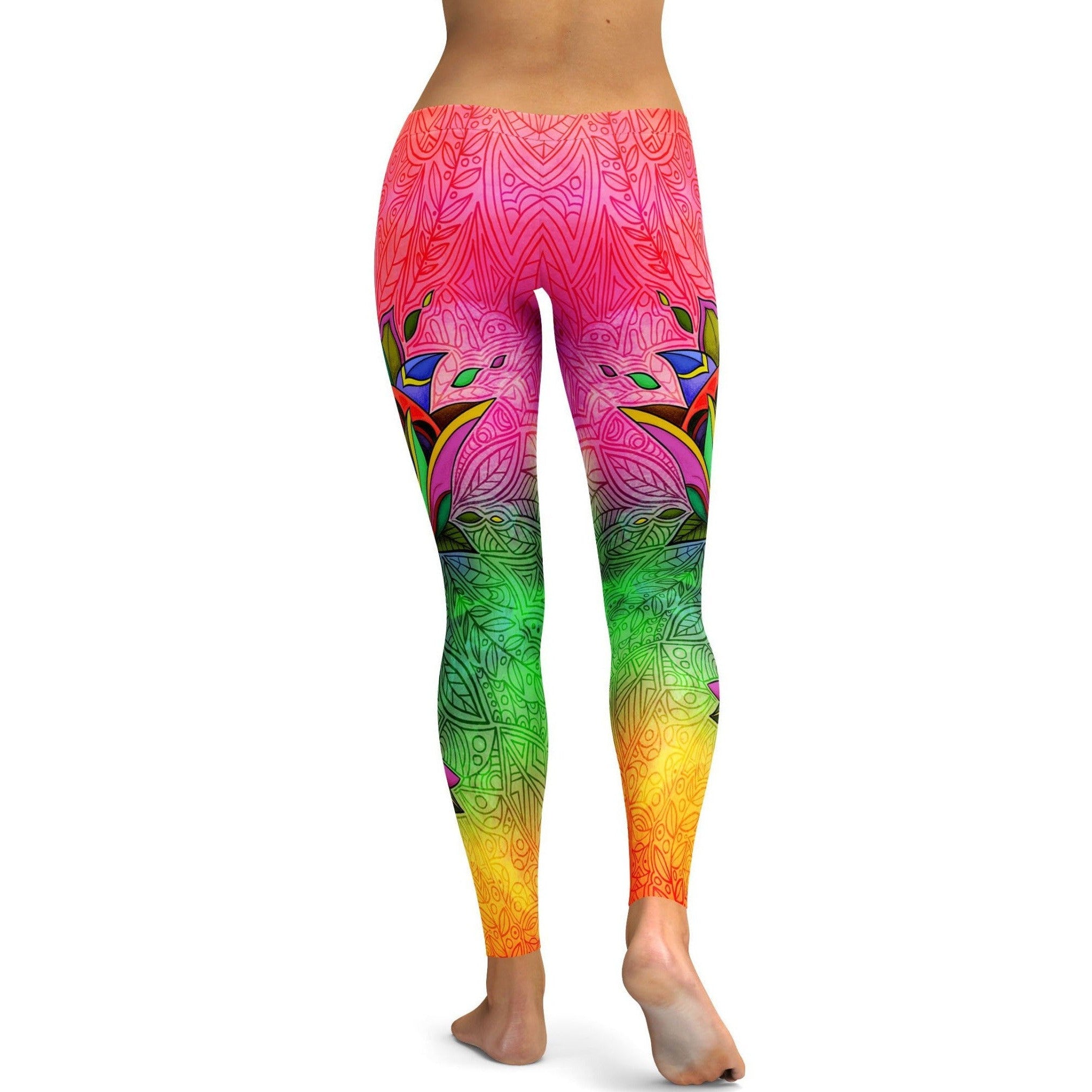 GearBunch - Colorful Ornamental Leggings - 