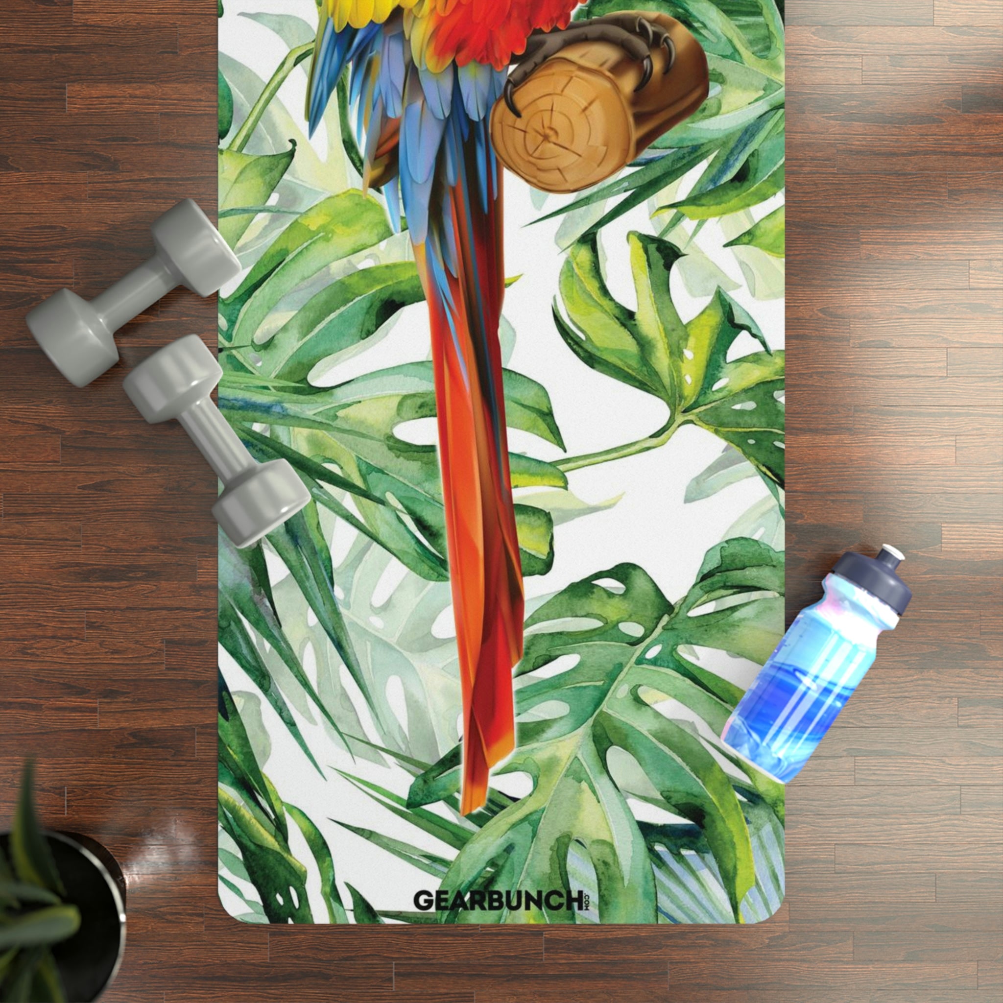 GearBunch Colorful Parrot Yoga Mat