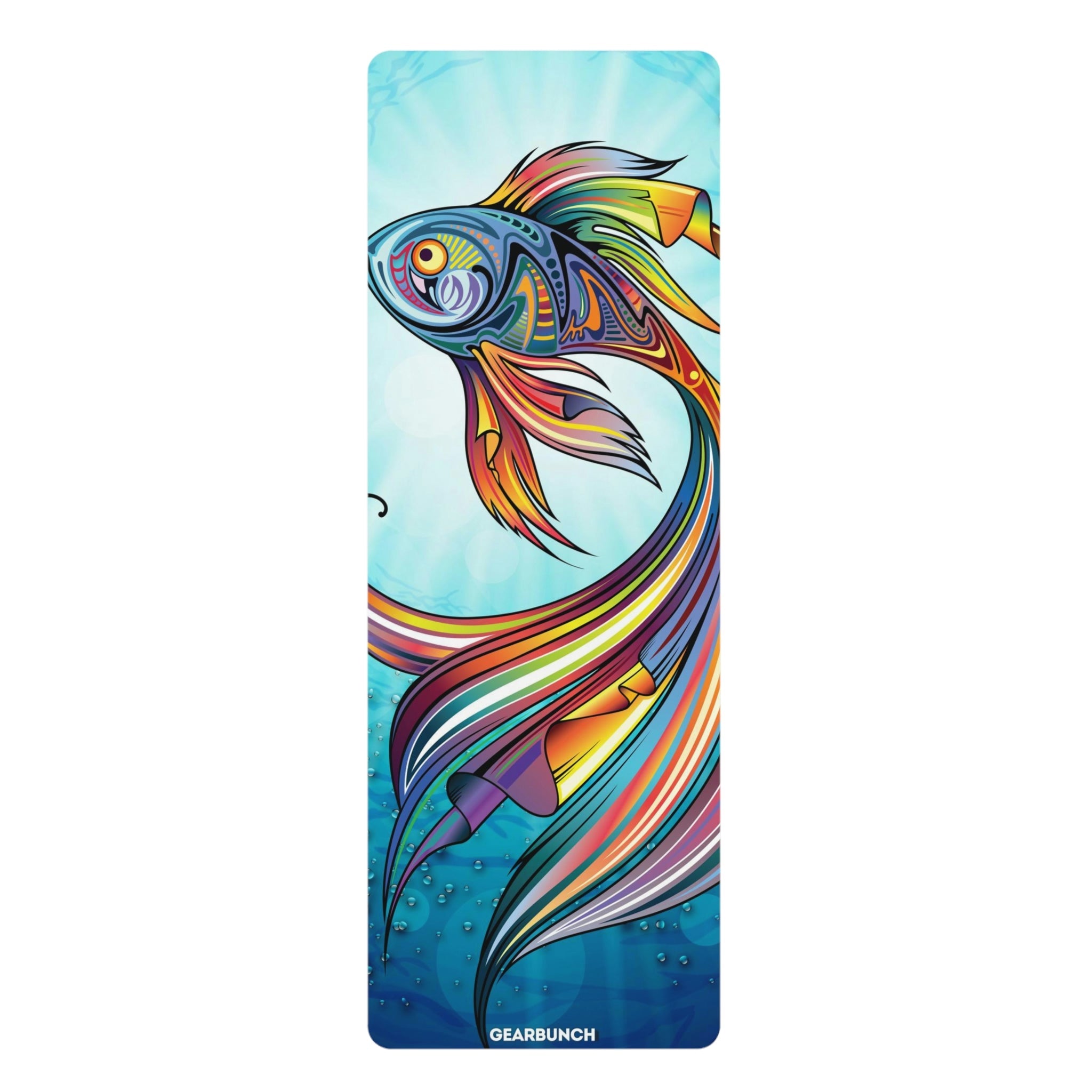 GearBunch Colorful Goldfish Yoga Mat