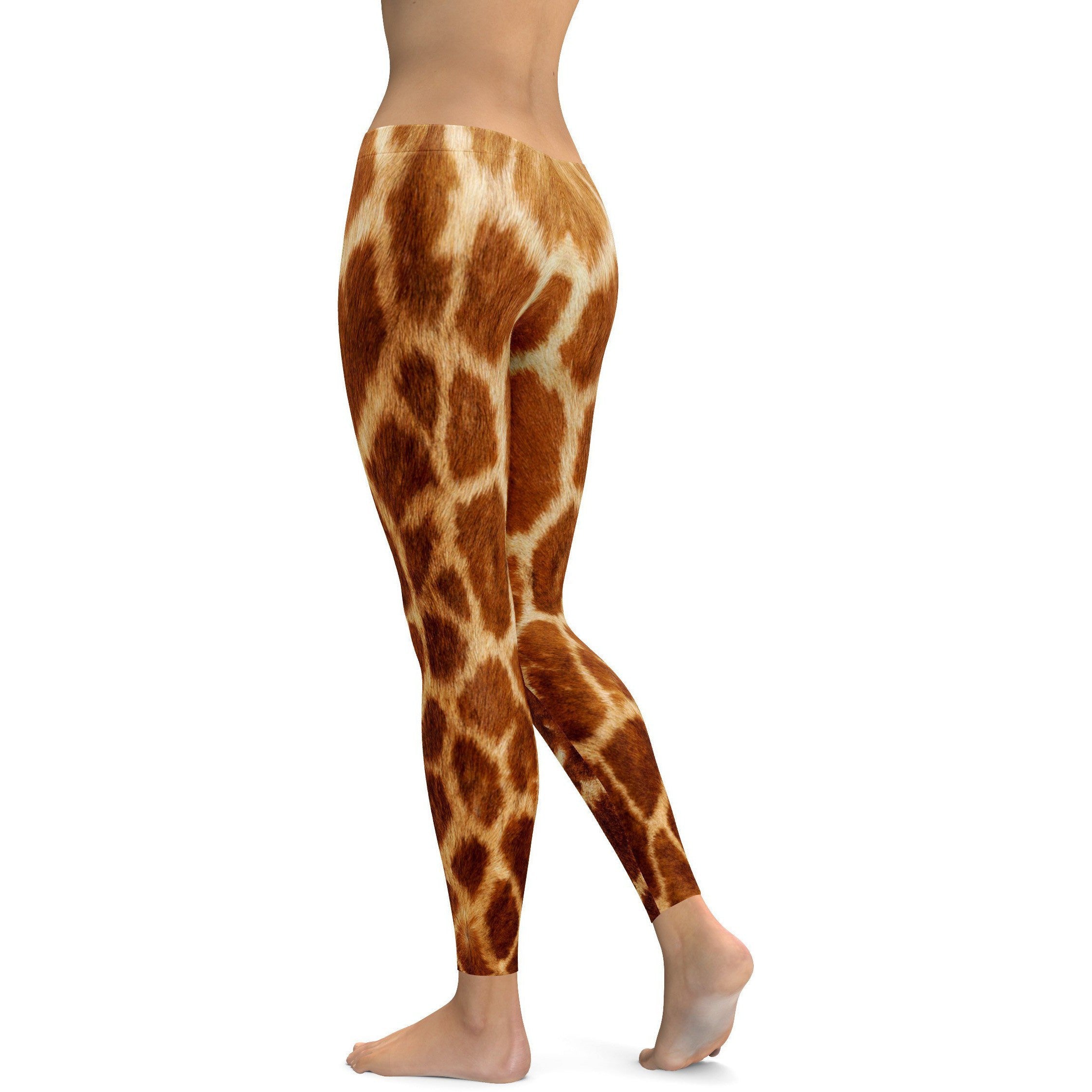 Giraffe Skin Leggings - GearBunch Leggings / Yoga Pants