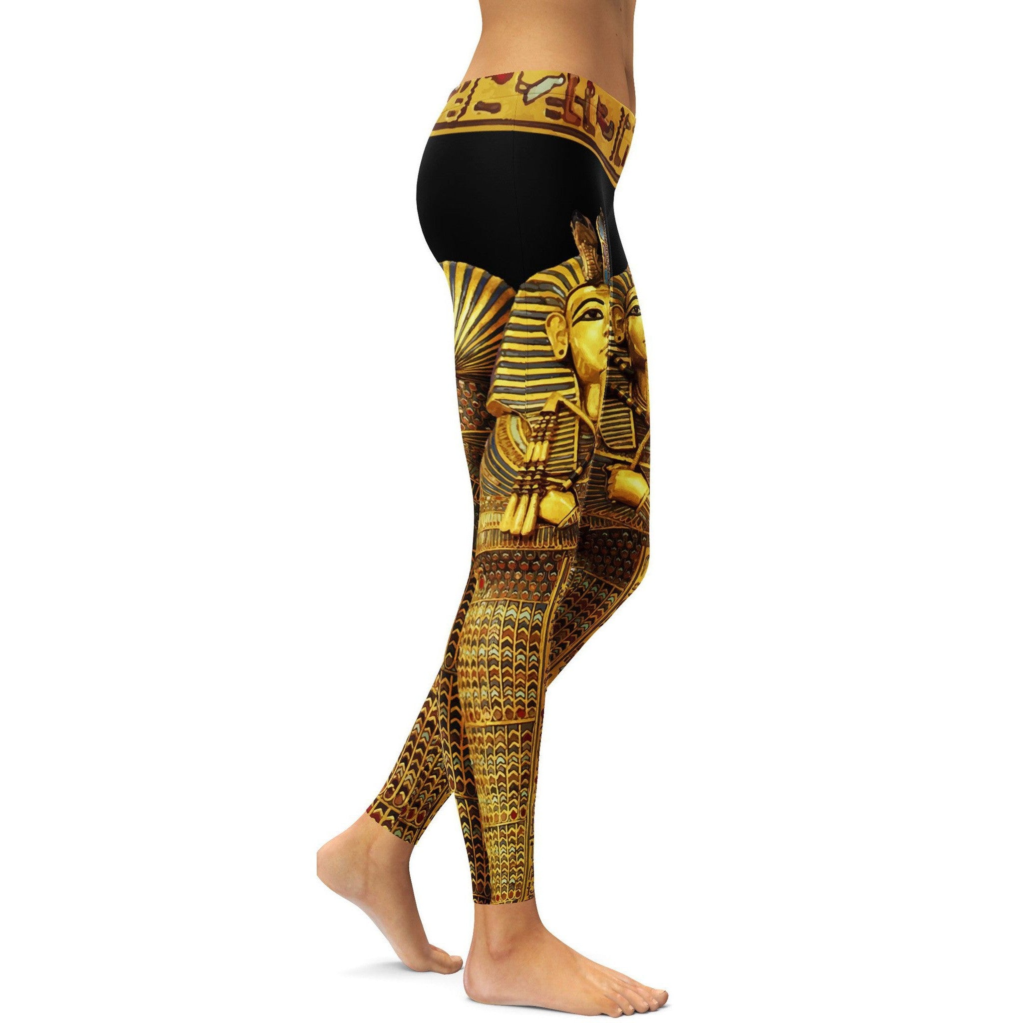 King Tut inspired Leggings - GearBunch Leggings / Yoga Pants