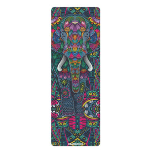 GearBunch Colorful Bright Elephant Yoga Mat