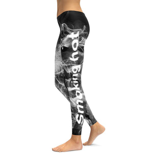 Smoking Hot Leggings - GearBunch Leggings / Yoga Pants