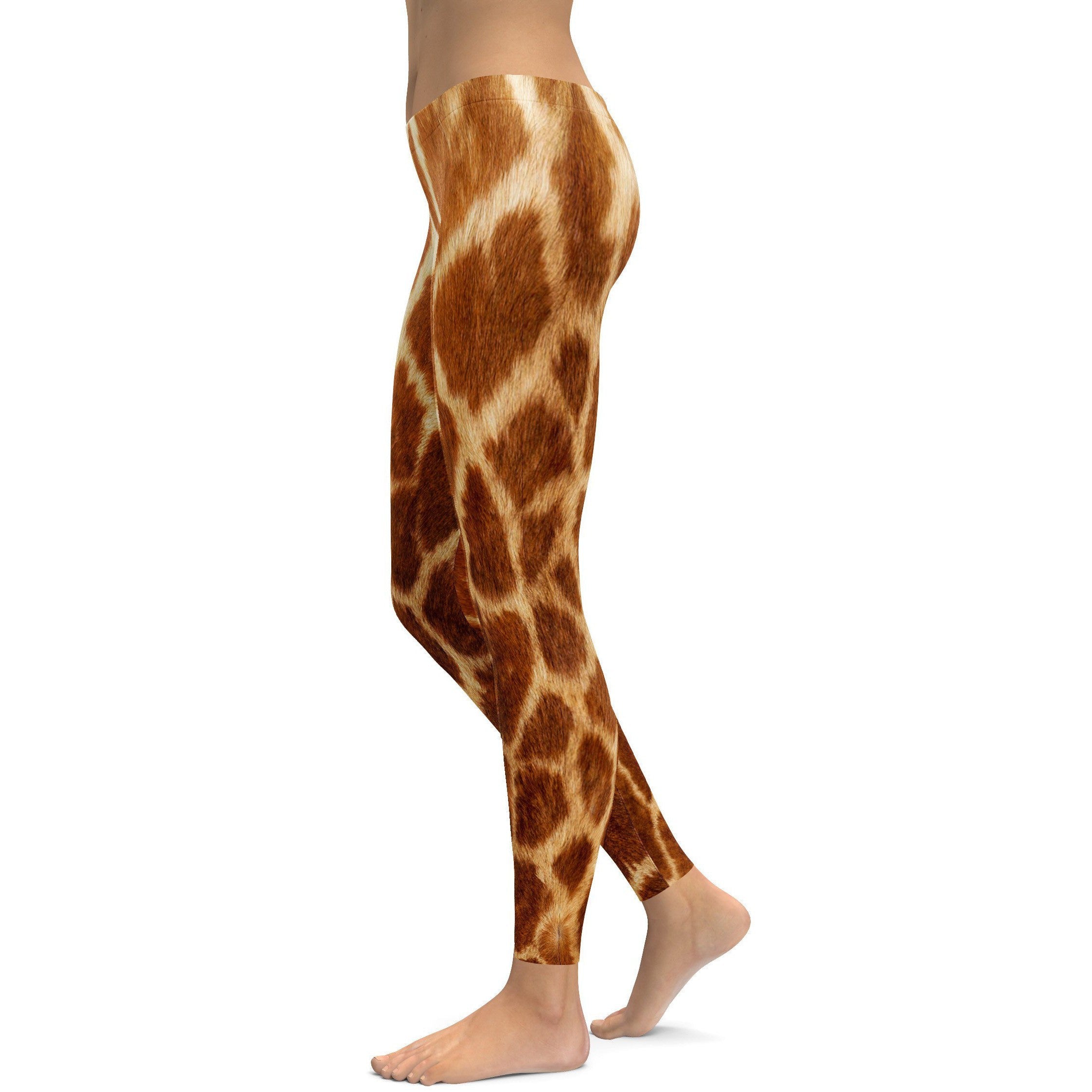 Giraffe Skin Leggings - GearBunch Leggings / Yoga Pants