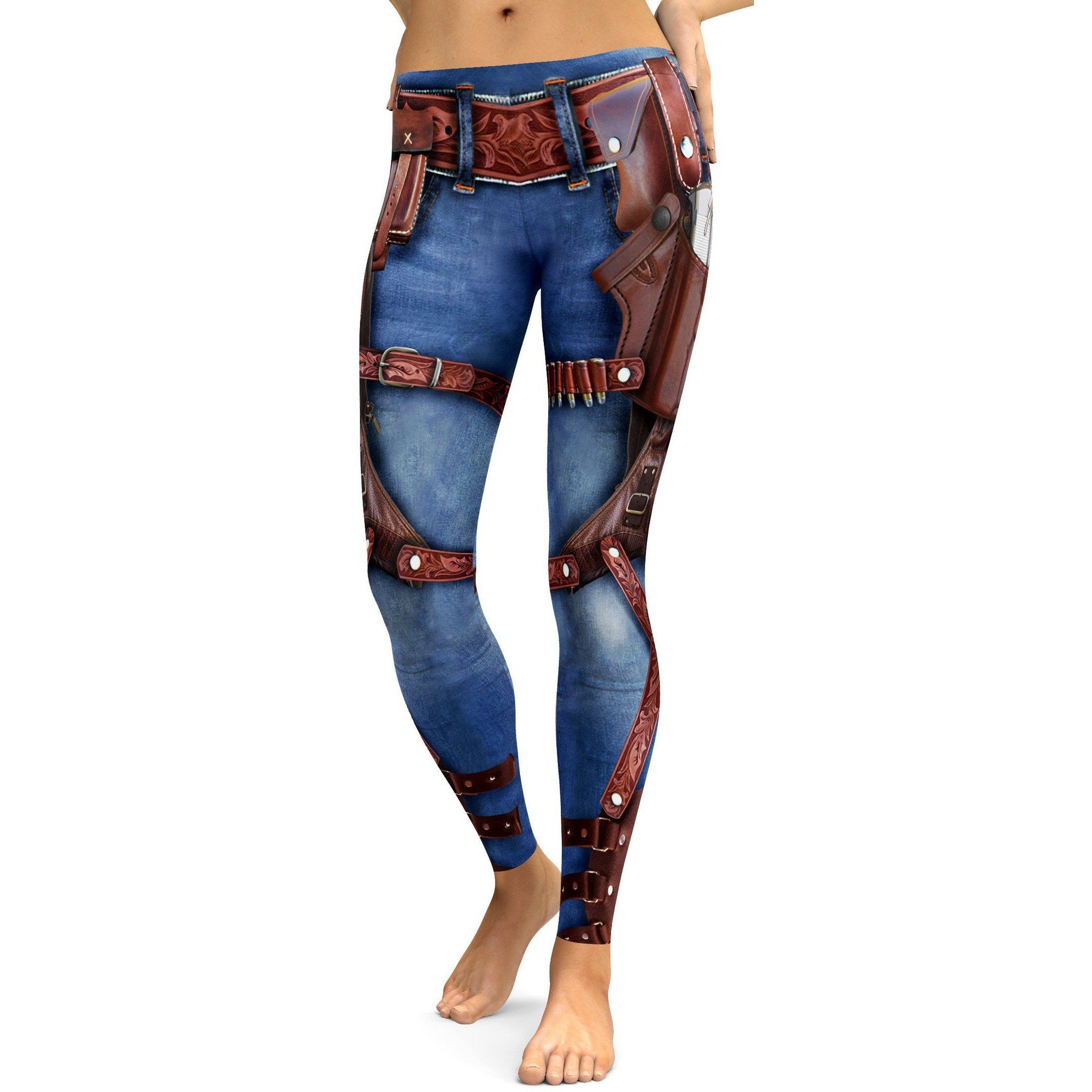 Gun Holster Hunting Leggings - GearBunch Leggings / Yoga Pants