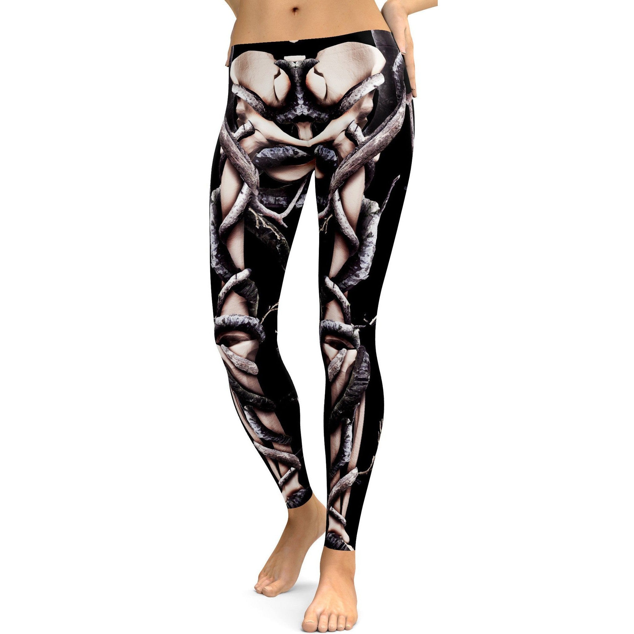 Organic Skeleton Leggings - GearBunch Leggings / Yoga Pants