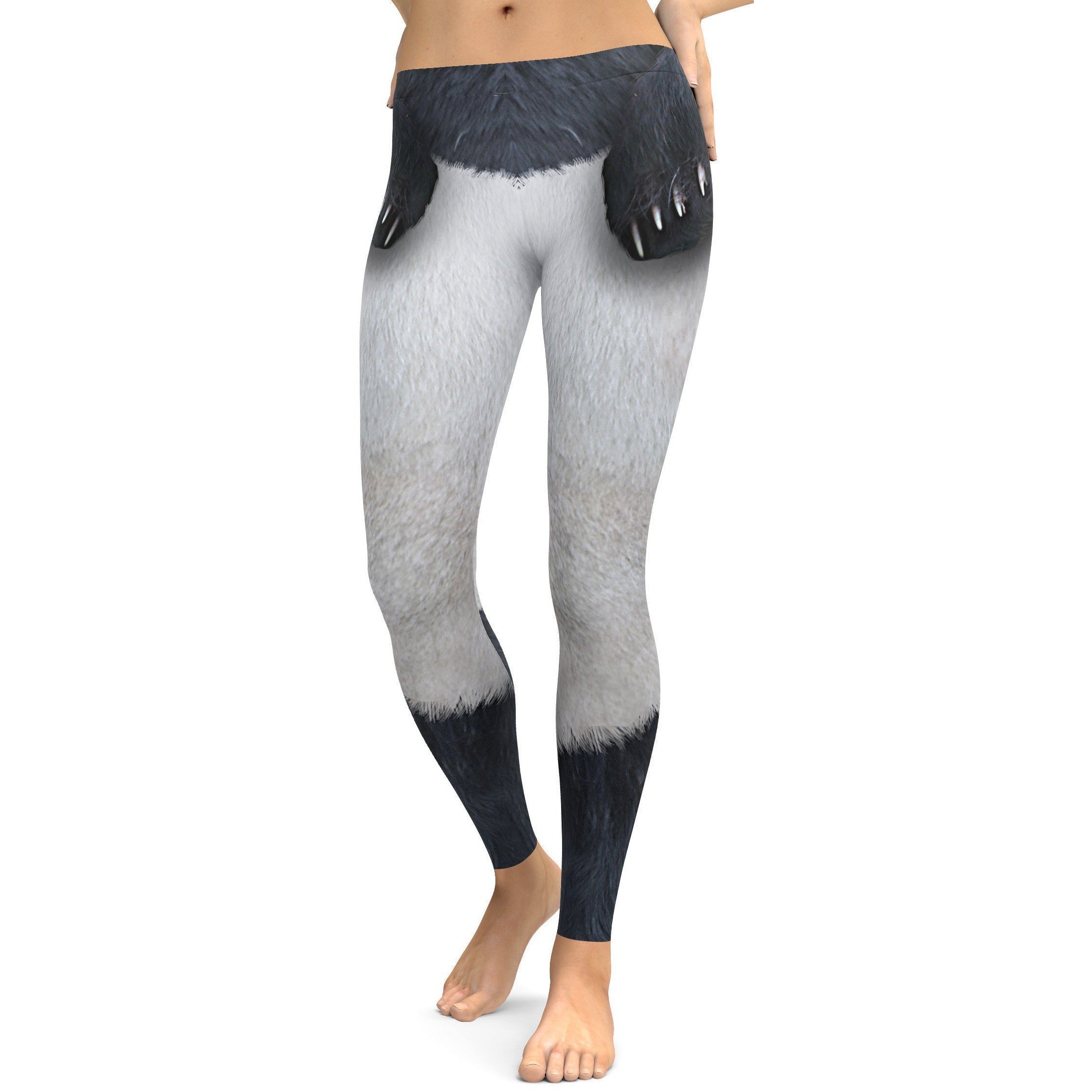 Panda Skin Leggings - GearBunch Leggings / Yoga Pants