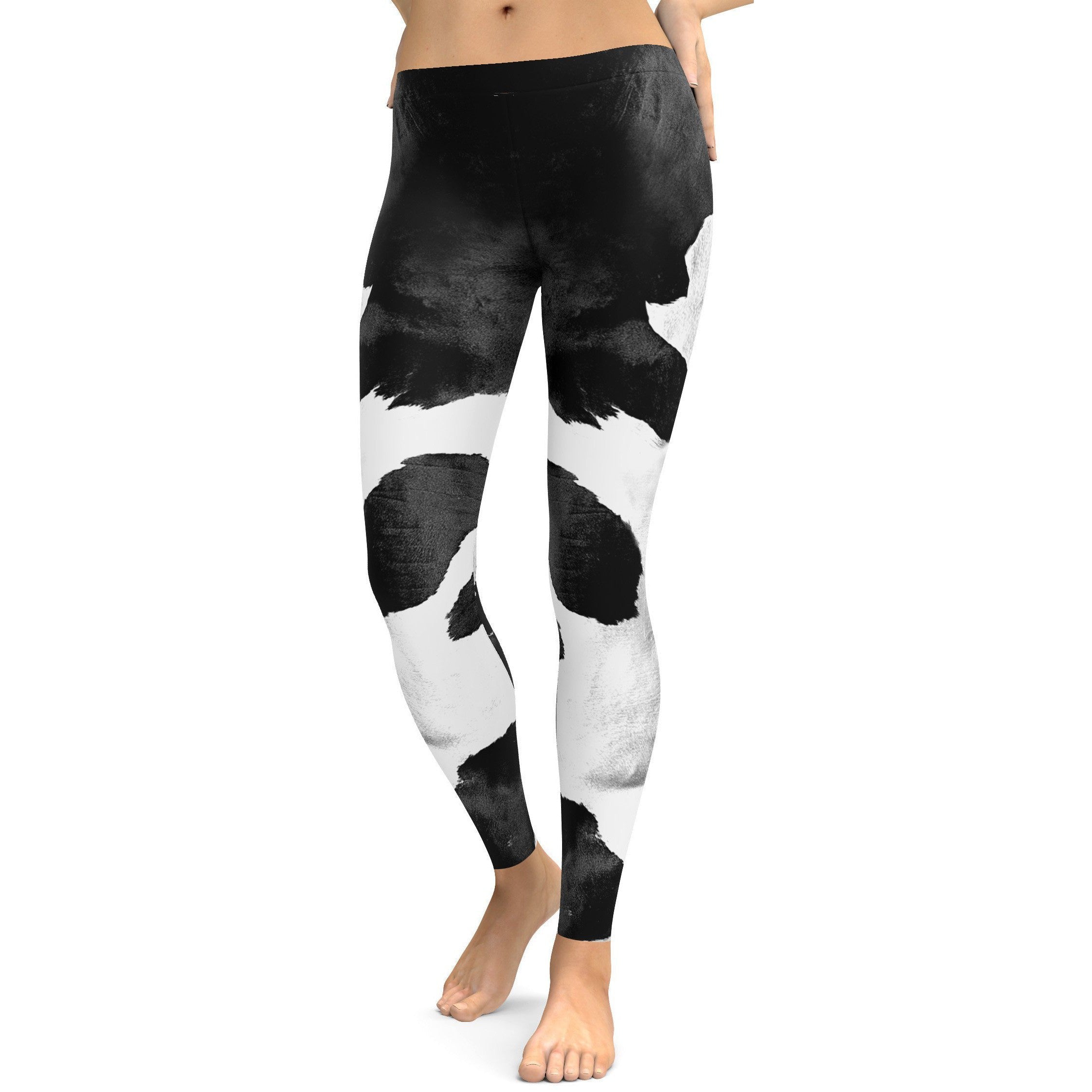 Cow Skin Leggings - GearBunch Leggings / Yoga Pants