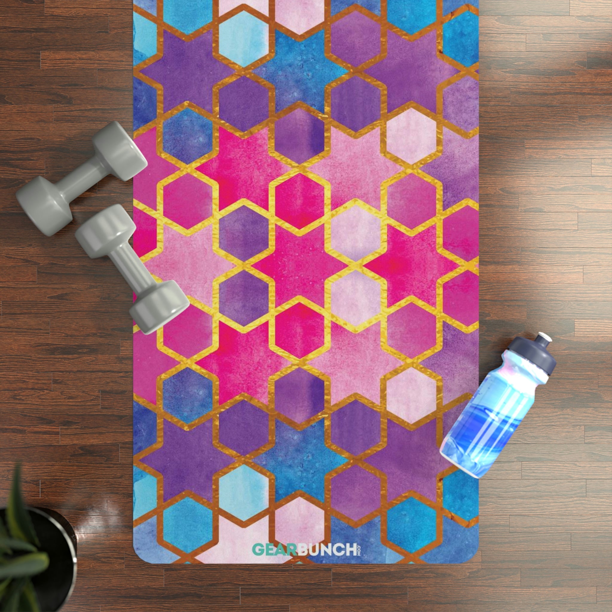 GearBunch Colorful Arabic Yoga Mat