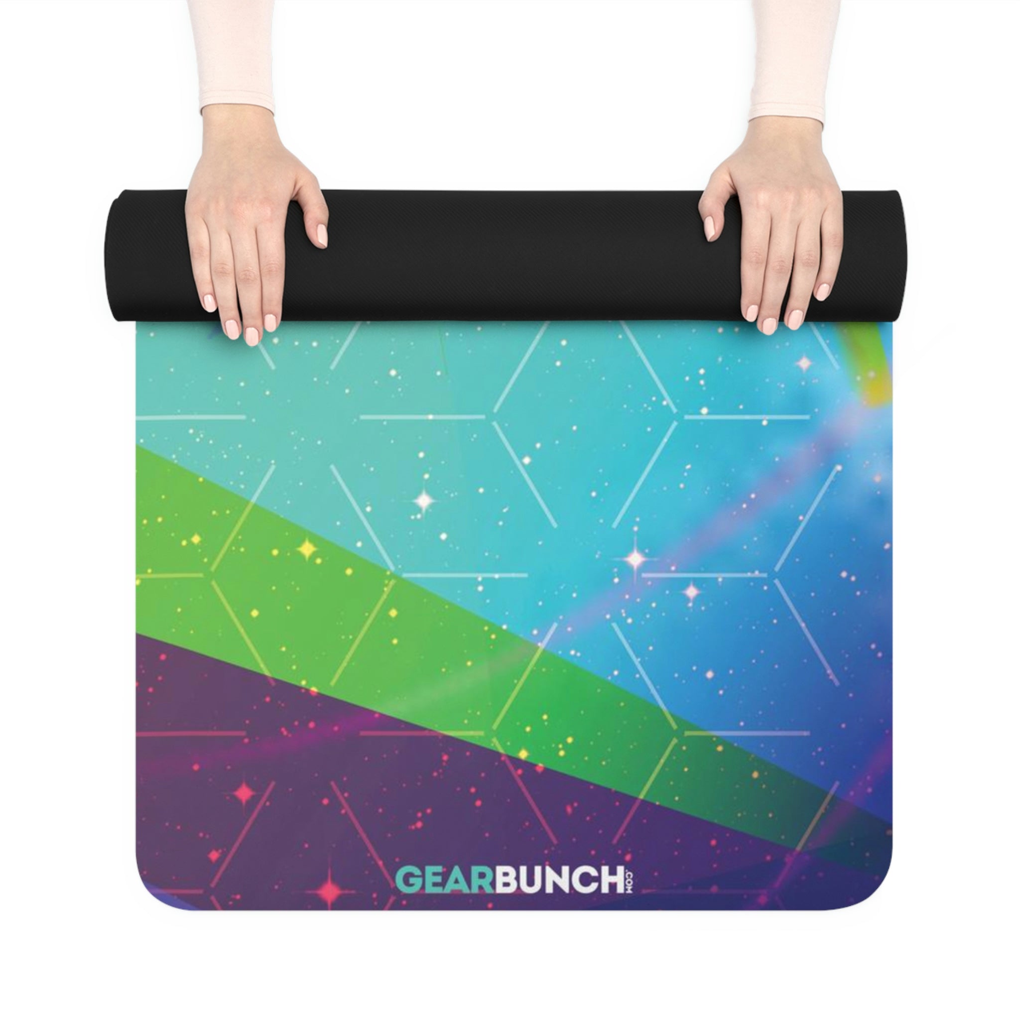 GearBunch Light Colorful Rave Yoga Mat