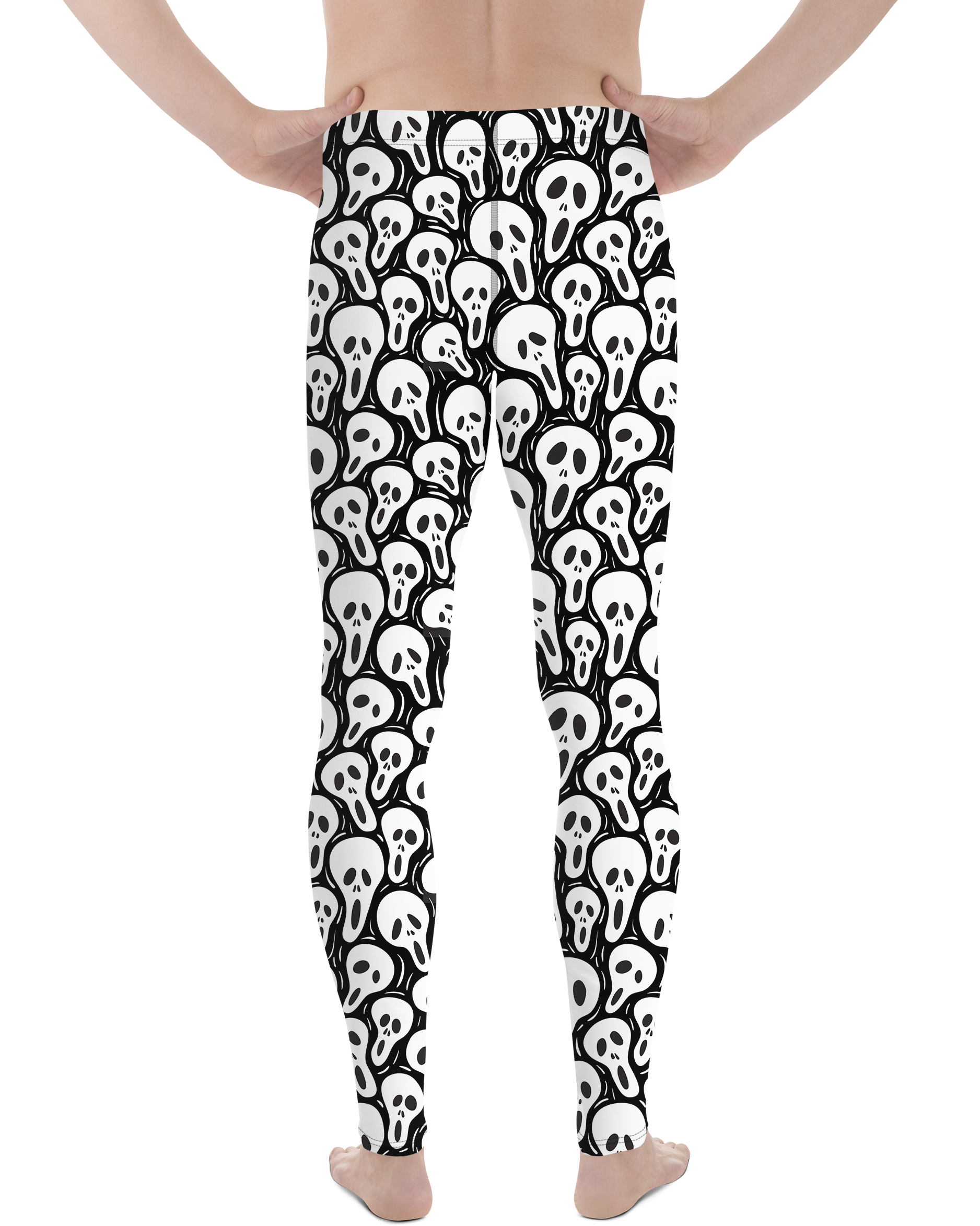 Ghost Face Meggings - Gearbunch Men's Leggings