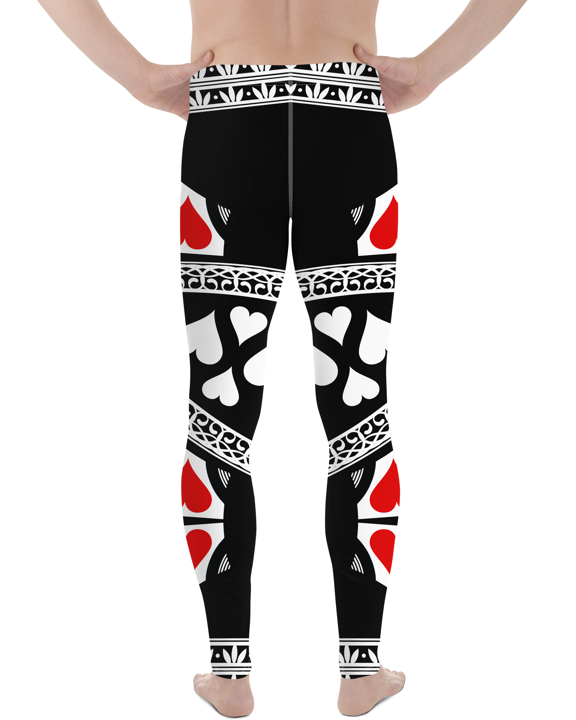 Queen of Hearts Meggings - Gearbunch Mens Leggings